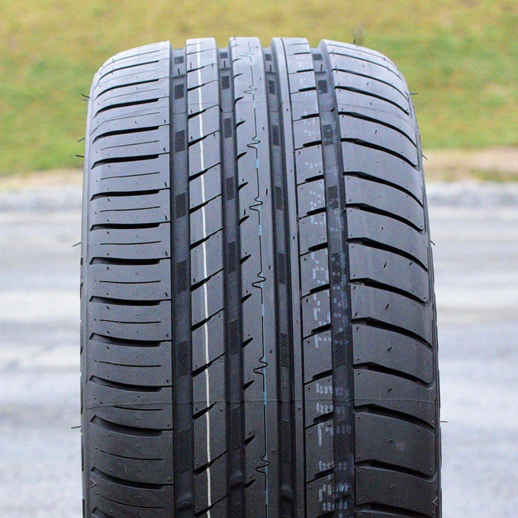 Pair of 2 (TWO) Cosmo MuchoMacho 245/40R17 ZR 95W XL A/S High Performance All Season Tires Fits: 1990-92 Ferrari F40 Base