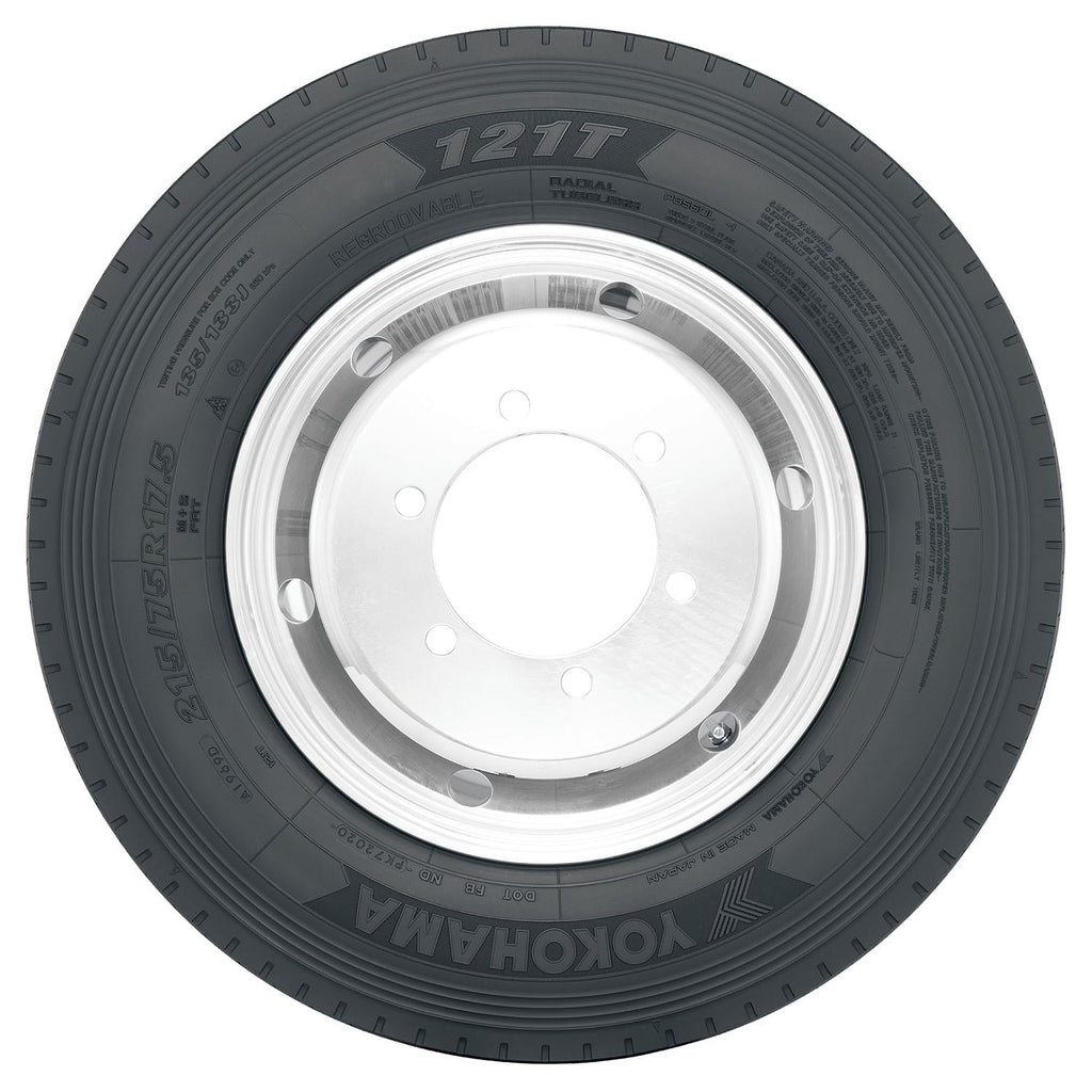 Yokohama 121T 235/75R17.5 143J H Commercial Tire