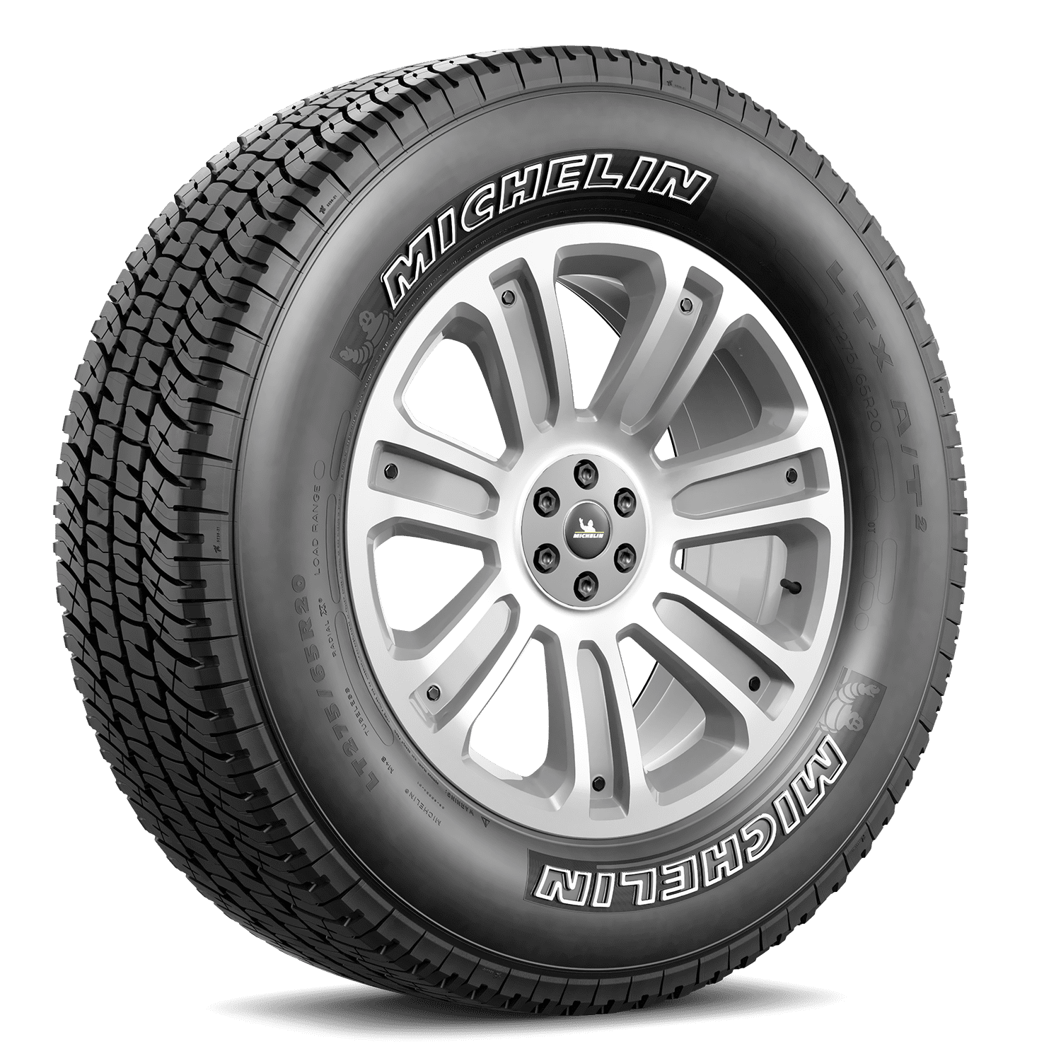 Michelin LTX A/T2 All-Season 265/65R17 112S Tire Fits: 2005-15 Toyota Tacoma Pre Runner, 2000-06 Toyota Tundra Limited