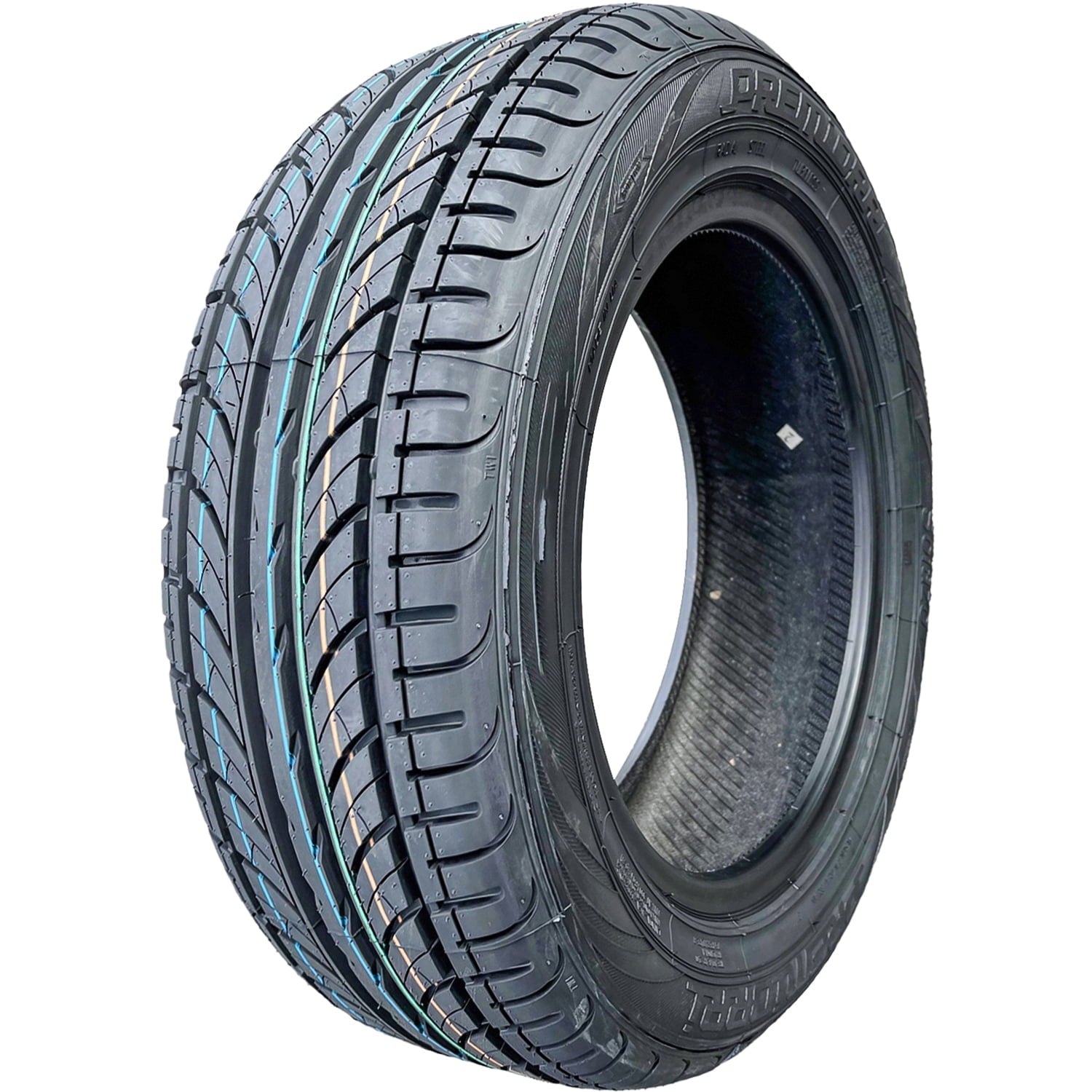 Pair of 2 (TWO) Premiorri Solazo 205/55R16 91V Performance Tires Fits: 2012-13 Honda Civic EX-L, 2014-15 Honda Civic EX