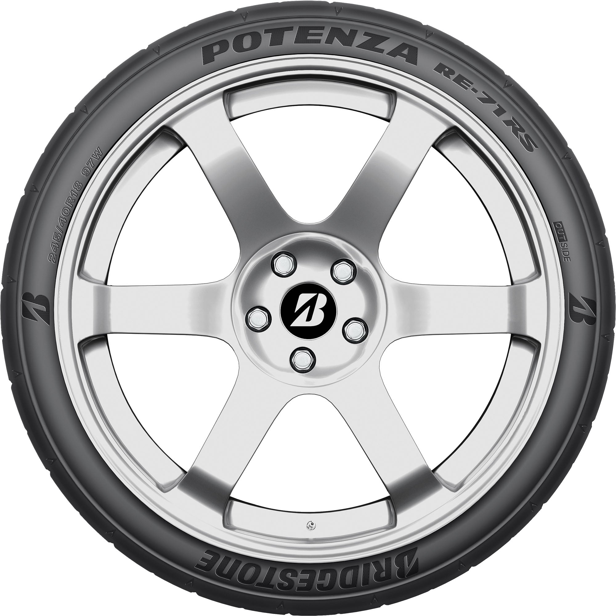 Bridgestone Potenza RE 71RS UHP Summer 275/35R18 95W Passenger Tire