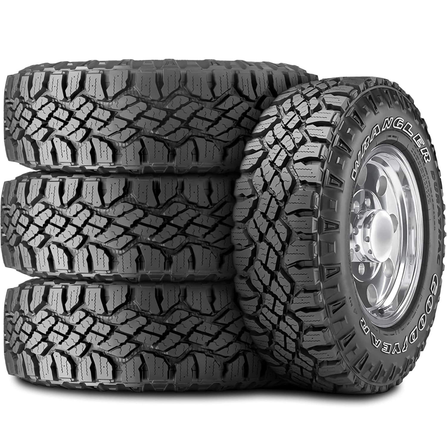 Goodyear Wrangler DuraTrac Studdable Rugged Terrain LT235/75R15 104/101Q C Light Truck Tire