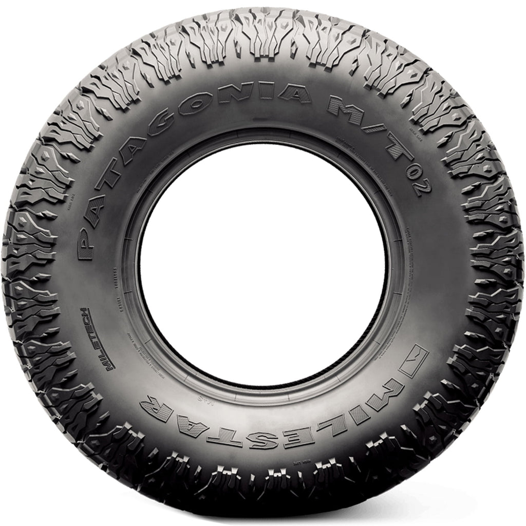 Tire Milestar Patagonia M/T-02 LT 35X12.50R15 Load C 6 Ply MT M/T Mud