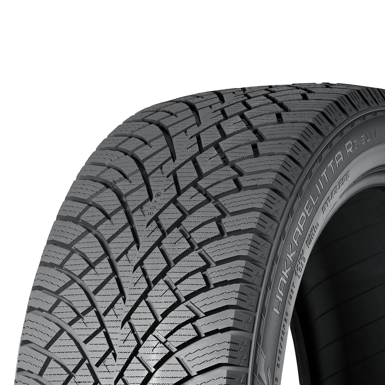 Nokian Hakkapeliitta R5 SUV Winter 245/65R17 111R XL SUV/Crossover Tire Fits: 2006 Ford Explorer XLT, 2017-19 GMC Acadia SLE