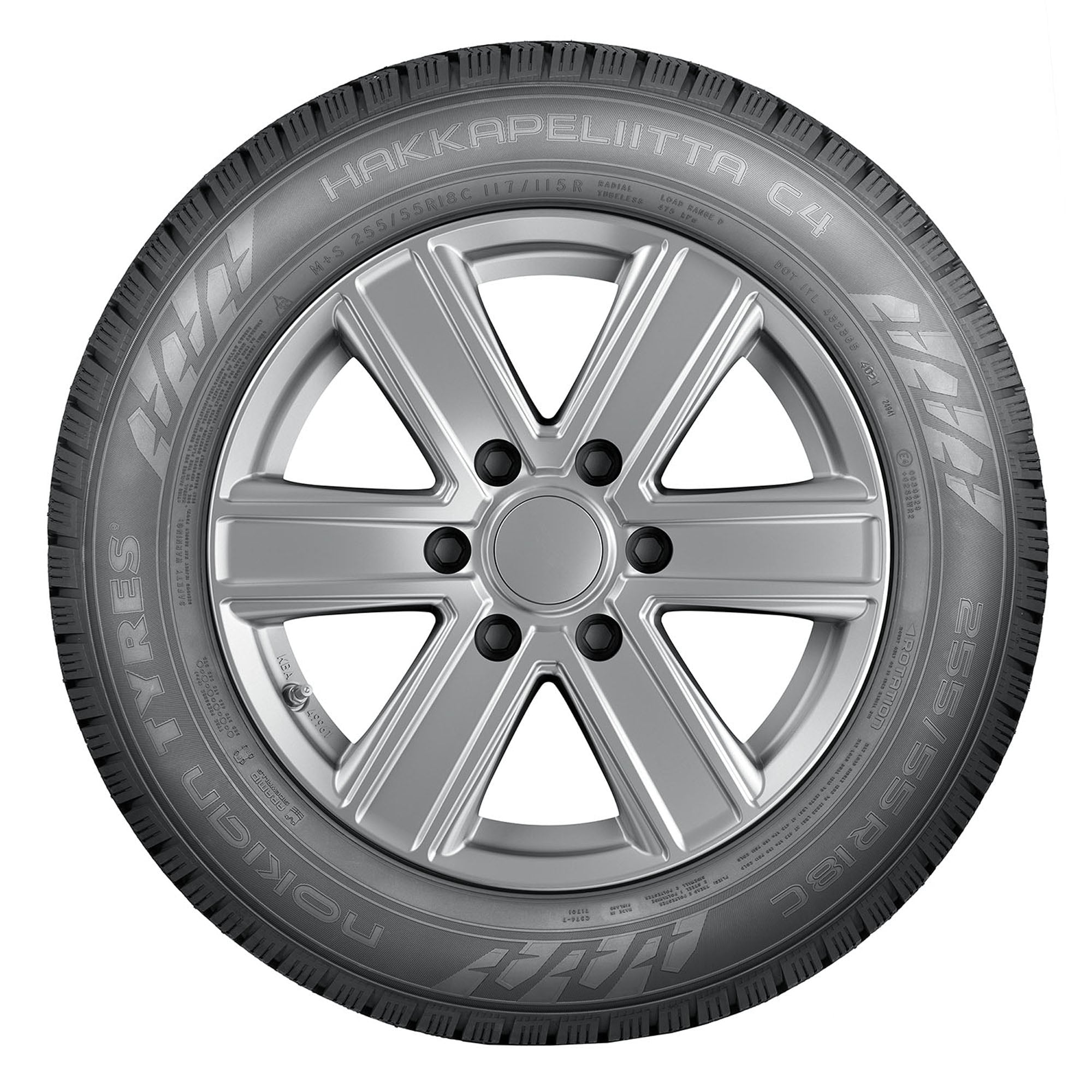 Nokian Hakkapeliitta C4 Winter 235/65R16C 121/119R E Light Truck Tire