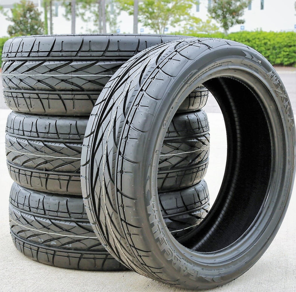 Pair of 2 (TWO) Forceum Hexa-R 235/40R18 ZR 95Y XL A/S High Performance All Season Tires Fits: 2012-18 Ford Focus Titanium, 2017-23 Honda Civic Sport Touring