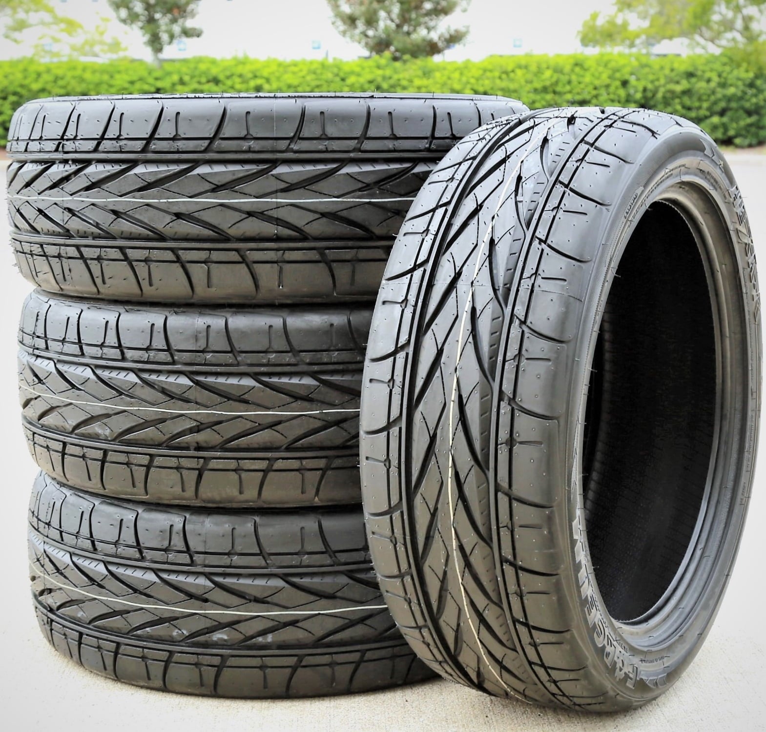 Pair of 2 (TWO) Forceum Hexa-R 235/40R18 ZR 95Y XL A/S High Performance All Season Tires Fits: 2012-18 Ford Focus Titanium, 2017-23 Honda Civic Sport Touring