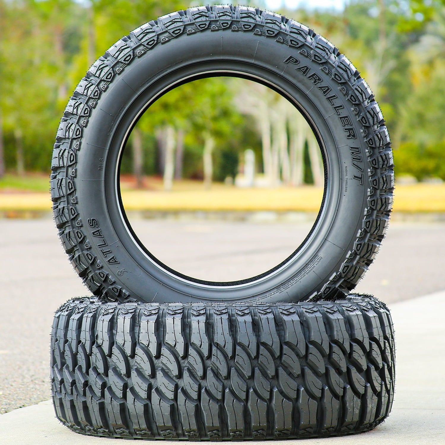 Atlas Tire Paraller M/T 33X12.50R17 120Q E 10 Ply mud Light Truck Tire
