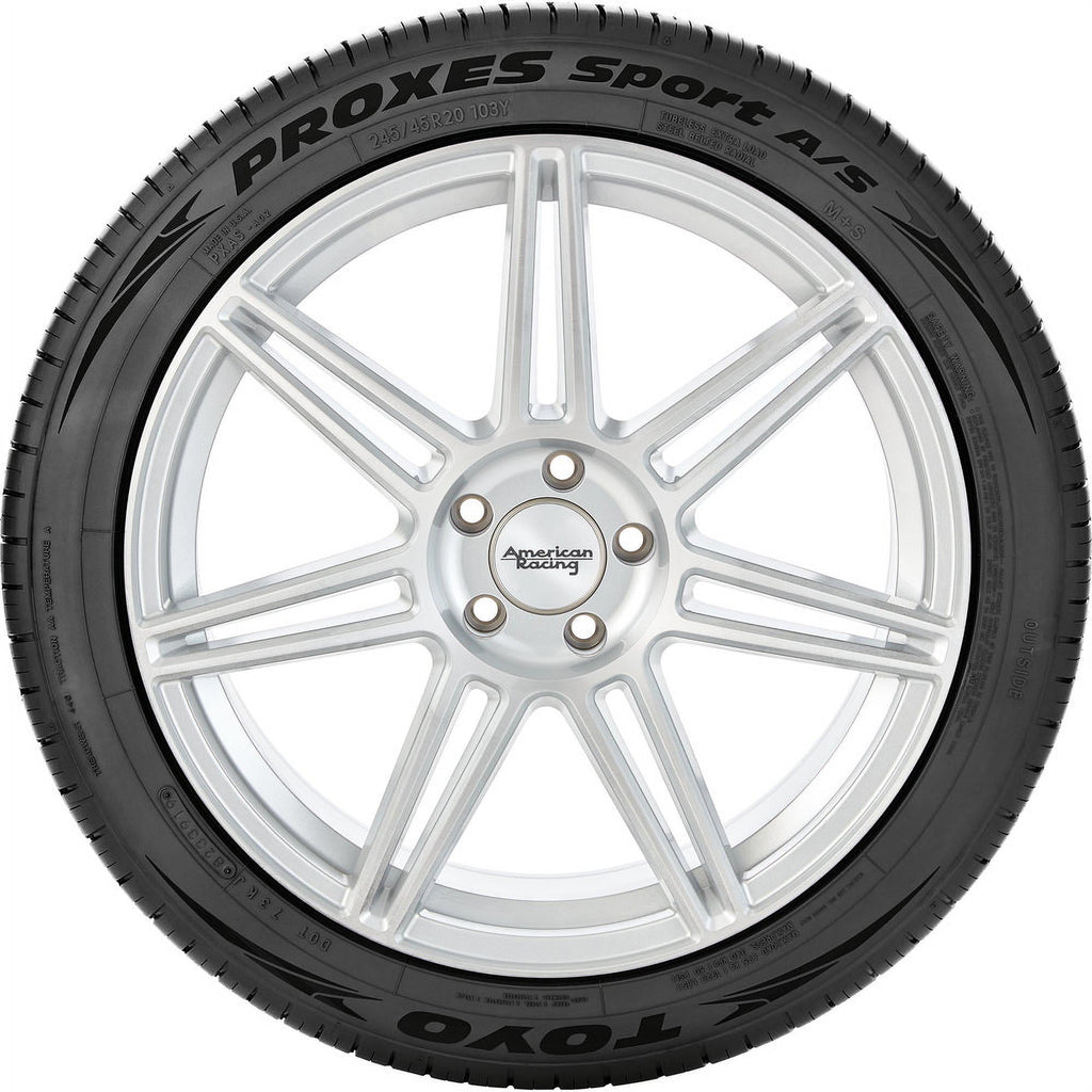 TOYO PROXES SPORT AS 265/30R19 93Y XL 440 AA A BW ALL SEASON TIRE