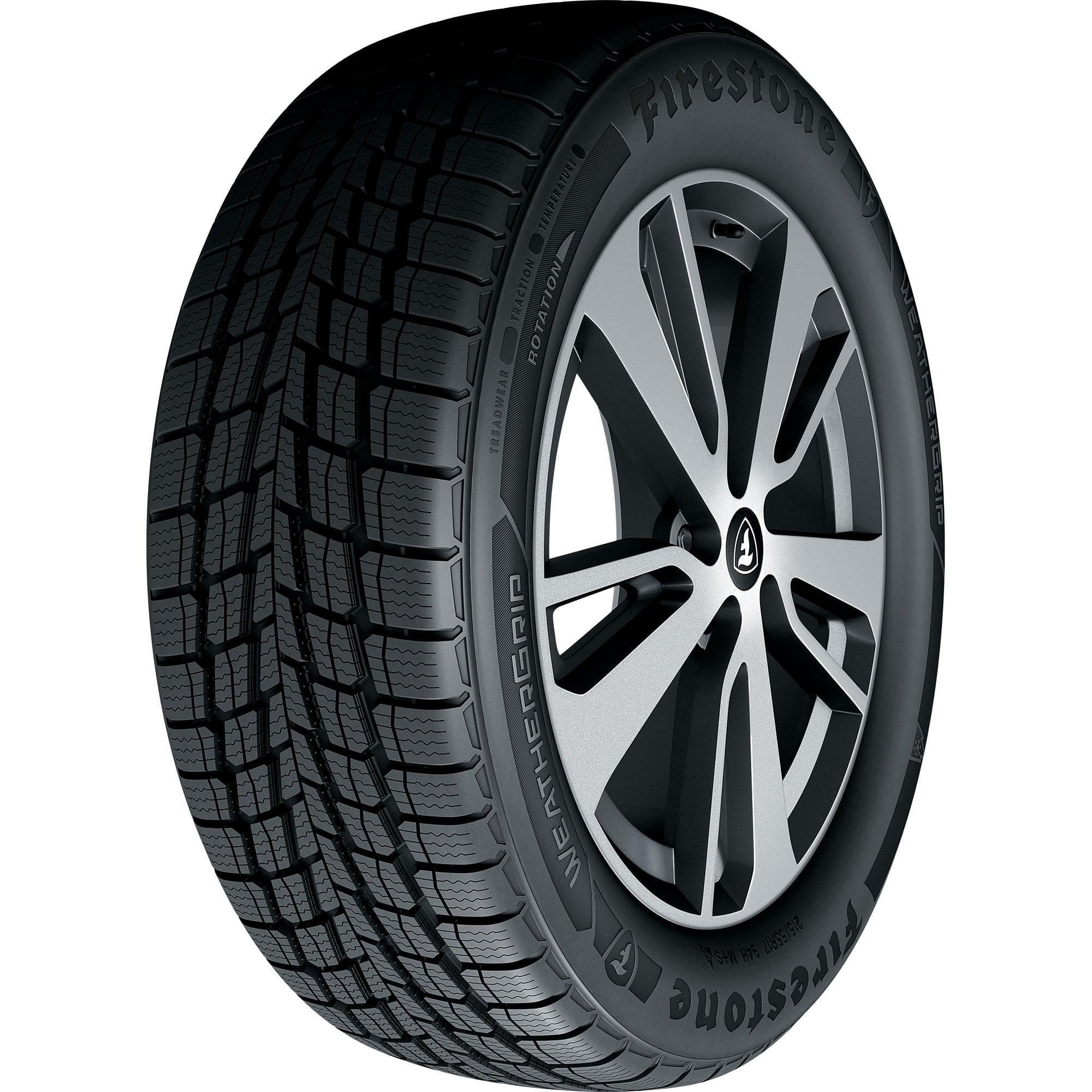 Firestone WeatherGrip 225/50R17 94H Passenger Tire