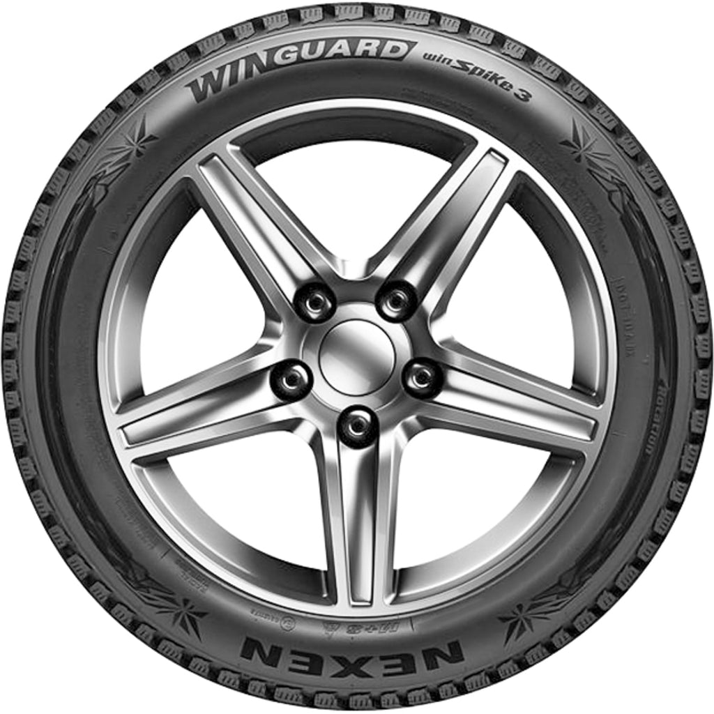 Tire Nexen Winguard Winspike 3 215/55R16 97T XL Snow Winter Fits: 2013-18 Ford Focus SE, 2016-18 Honda Civic LX-P