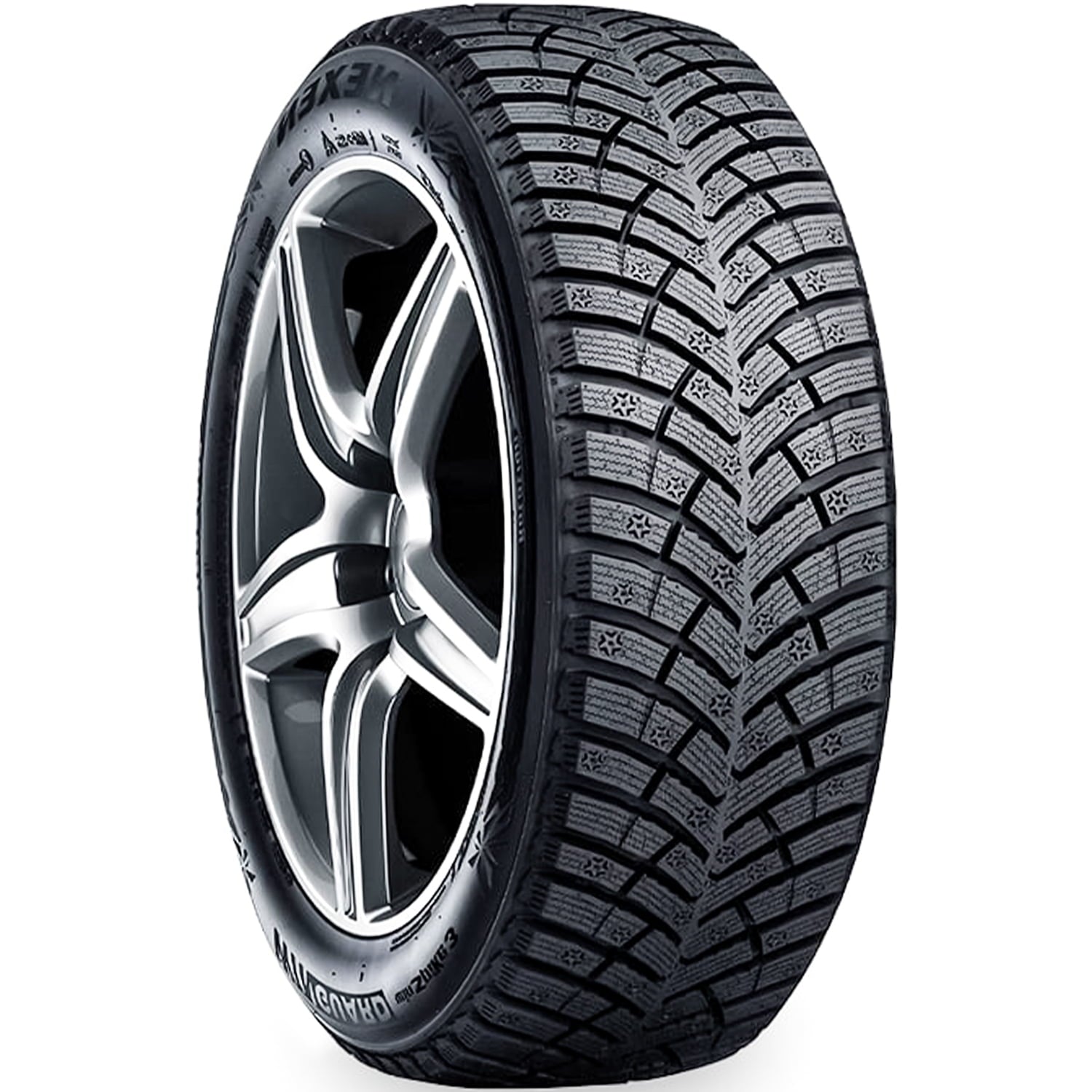 Tire Nexen Winguard Winspike 3 215/55R16 97T XL Snow Winter Fits: 2013-18 Ford Focus SE, 2016-18 Honda Civic LX-P