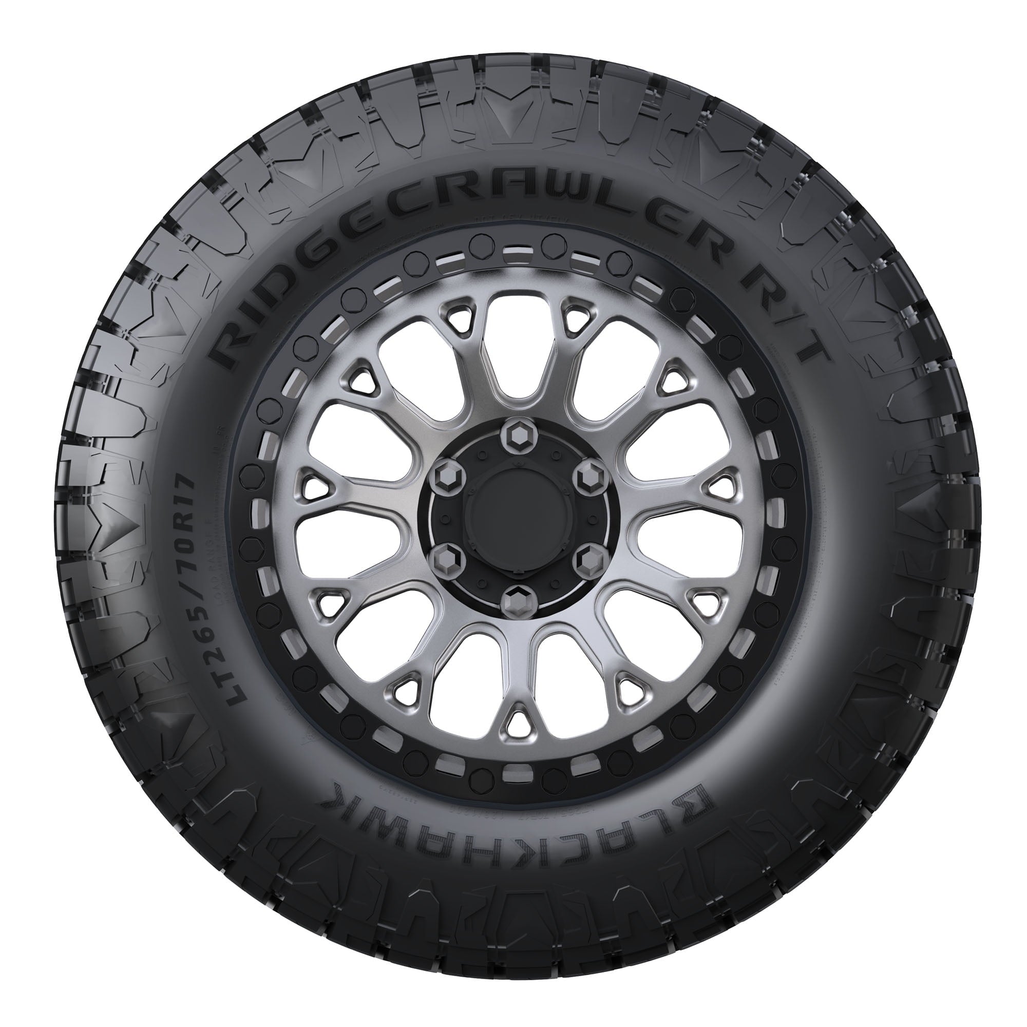 BlackHawk Ridgecrawler R/T Rugged Terrain 265/70R18 116S Light Truck Tire