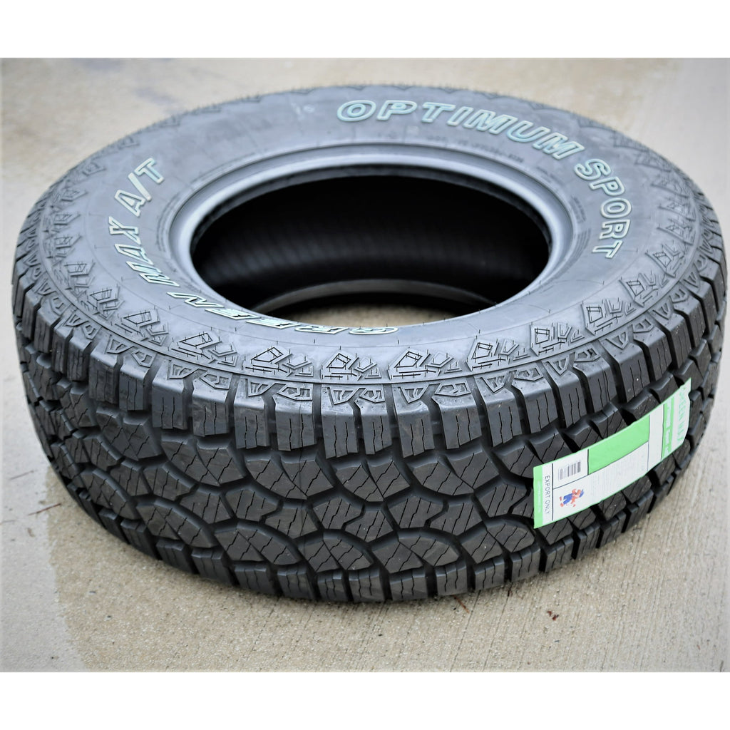 Green Max Optimum Sport A/T 265/70R17 121/118R E 10 Ply All Terrain Light Truck Tire