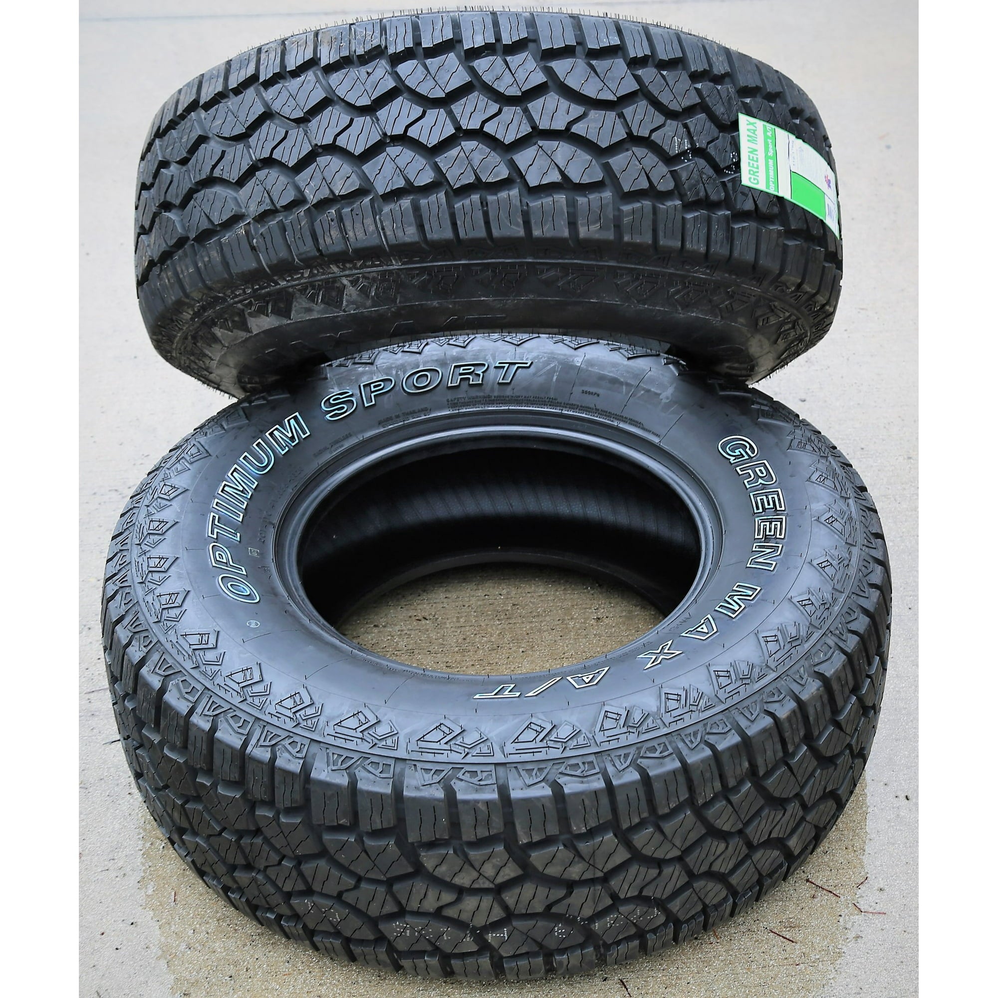 Green Max Optimum Sport A/T 265/70R17 121/118R E 10 Ply All Terrain Light Truck Tire