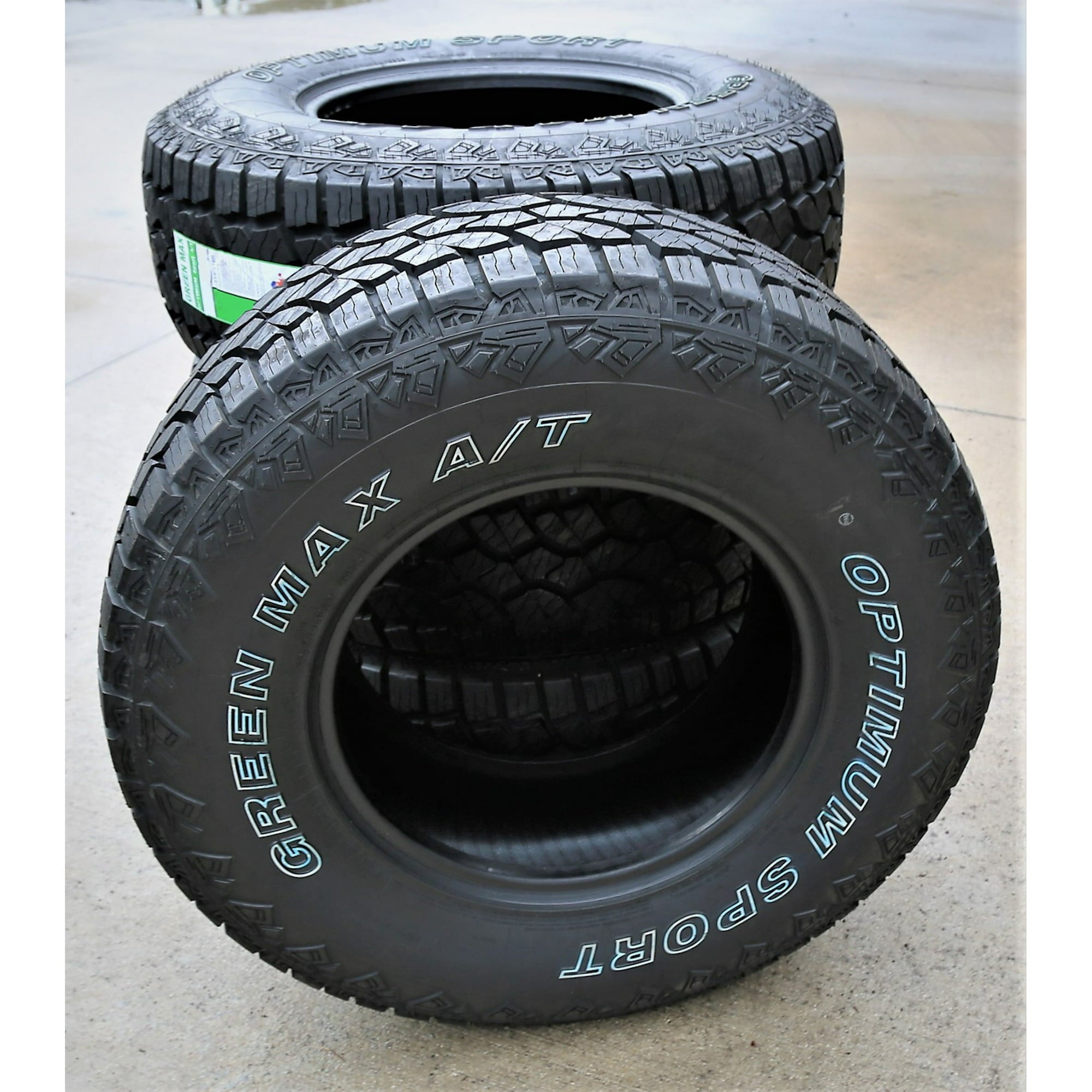 Green Max Optimum Sport A/T 265/70R17 121/118R E 10 Ply All Terrain Light Truck Tire
