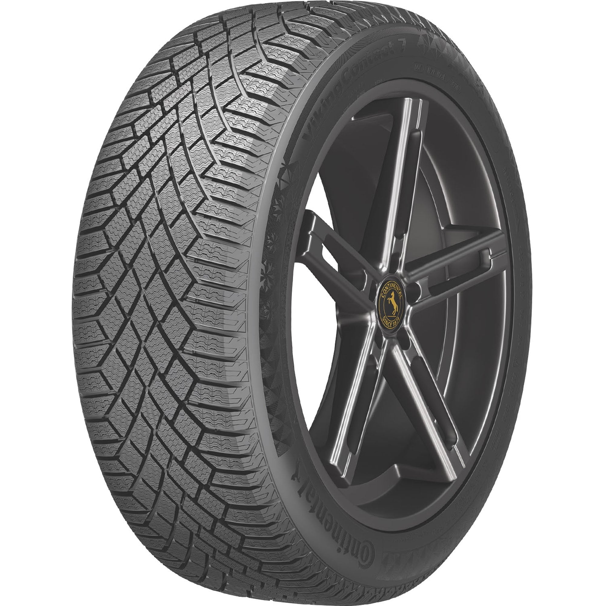 Set of 4 Continental VikingContact 7 185/60R15 88T XL Tires Fits: 2004-06 Scion xB Base, 2004-06 Scion xA Base