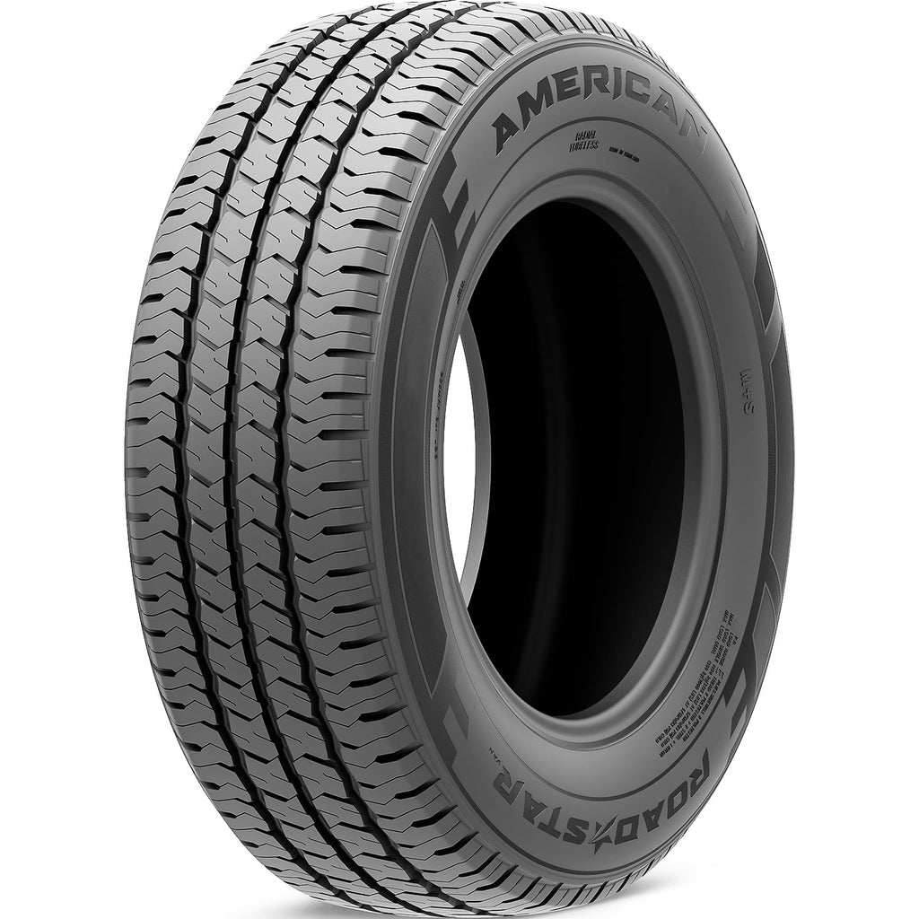 American Roadstar Van 195/75R16 110/108R E 10 Ply Van Commercial Tire