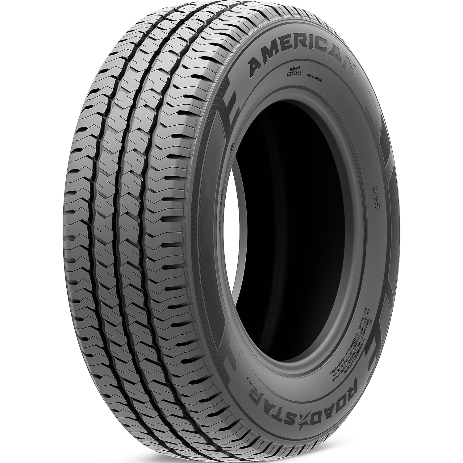 American Roadstar Van 195/75R16 110/108R E 10 Ply Van Commercial Tire