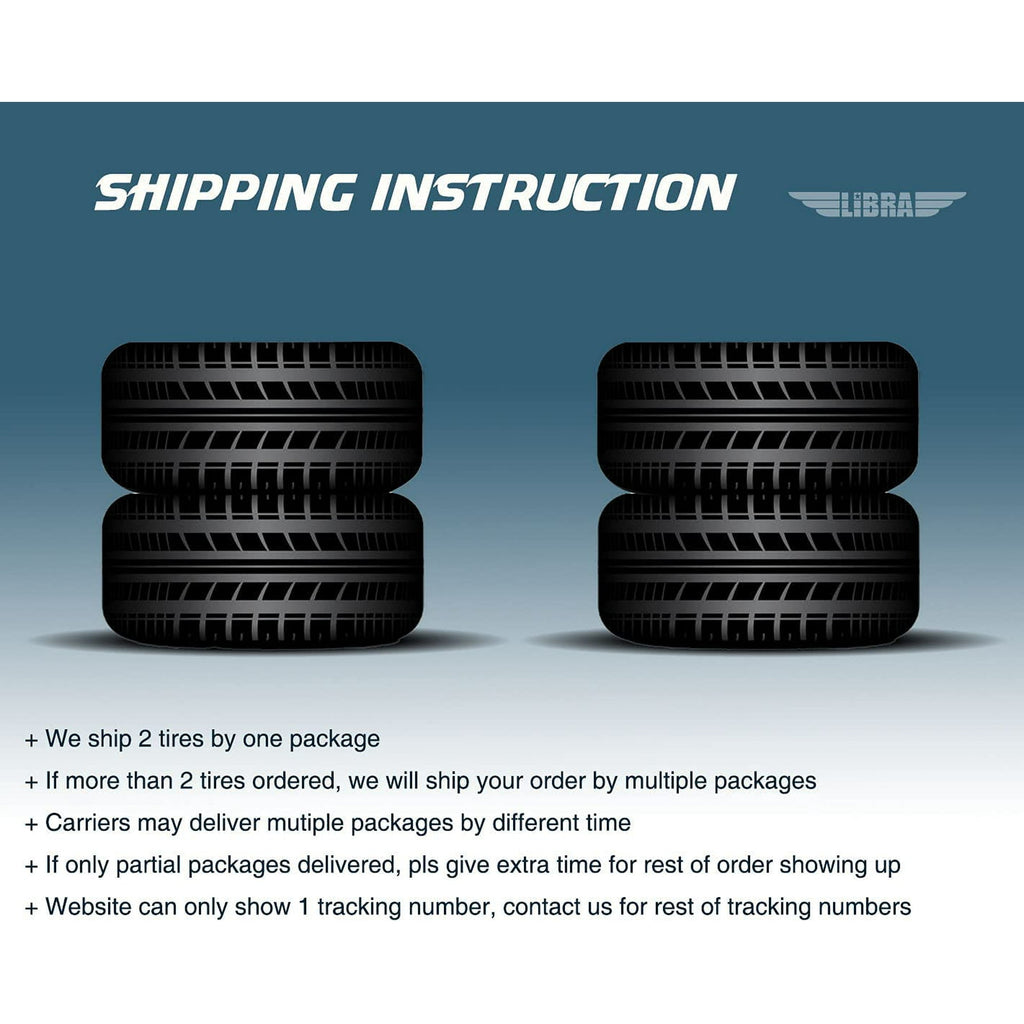 Free Country ST 205/75D15 6 PR Load Range C Trailer Tires- 11021, Set of 4