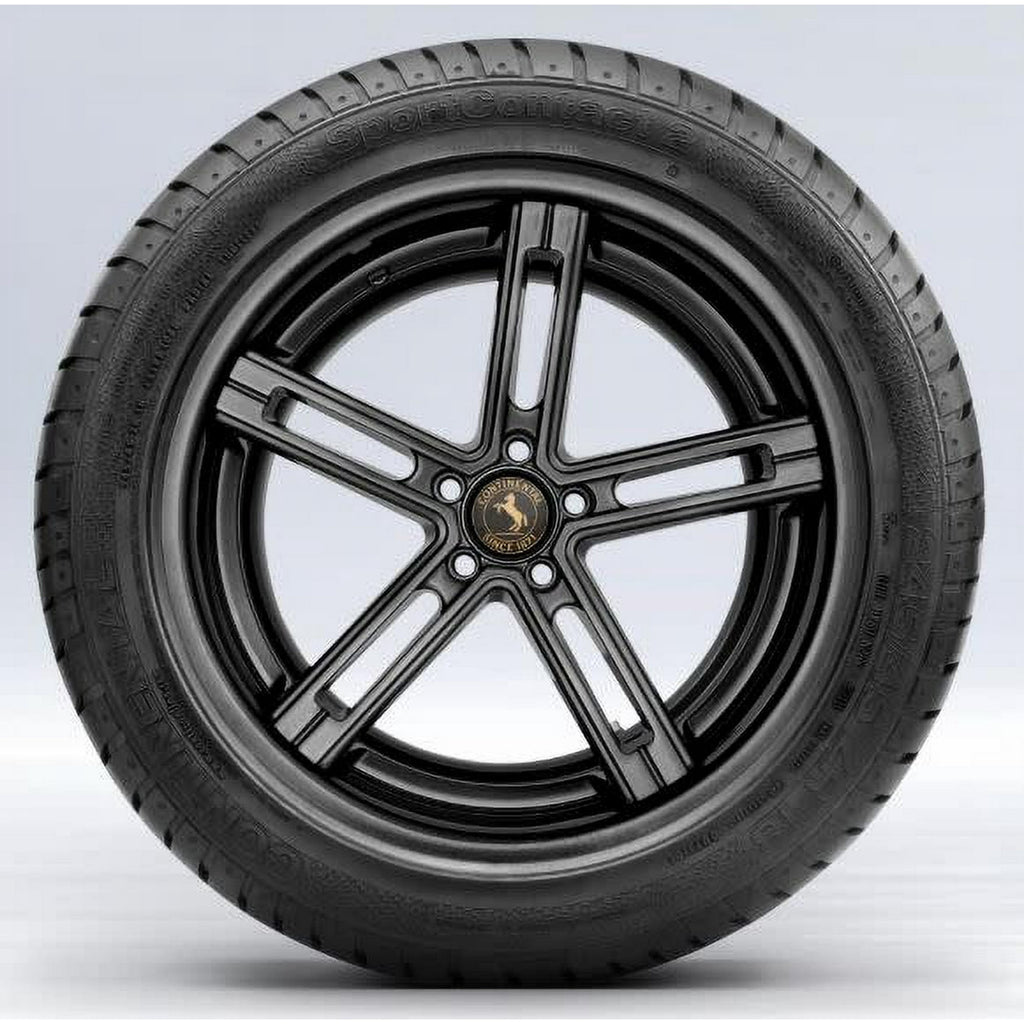Continental Tire CONTINENTAL CONTISPORTCONTACT 2 P265/40R21 105Y XL 280 AA A MO BW SUMMER TIRE Fits: 2020-23 Ford Edge ST-Line, 2019 Ford Edge ST