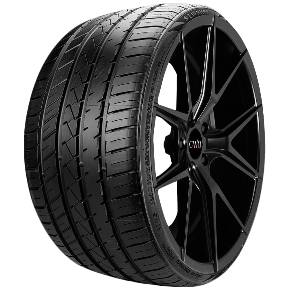 245/40ZR17 Lionhart LH-Five 95W XL Black Wall Tire