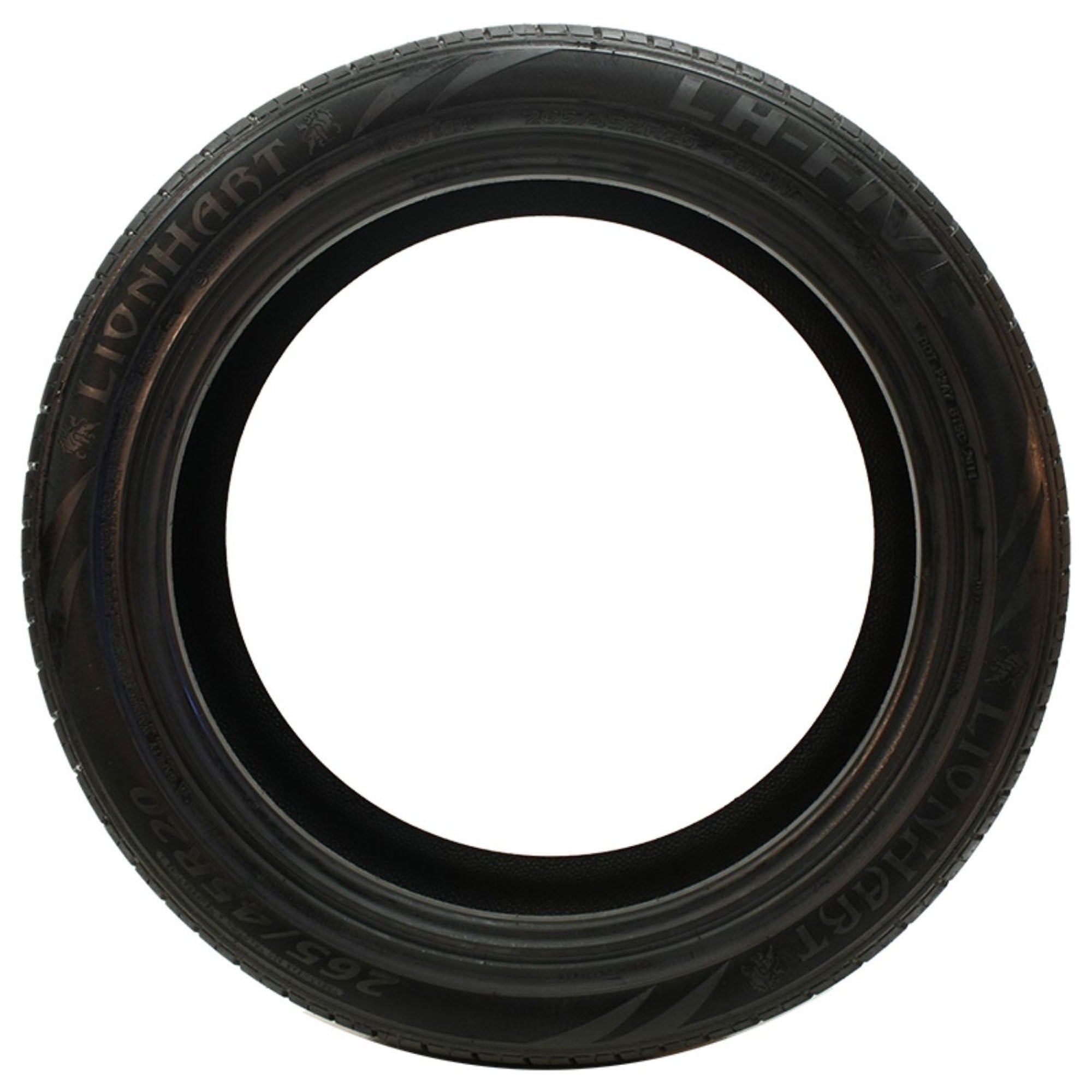 245/40ZR17 Lionhart LH-Five 95W XL Black Wall Tire