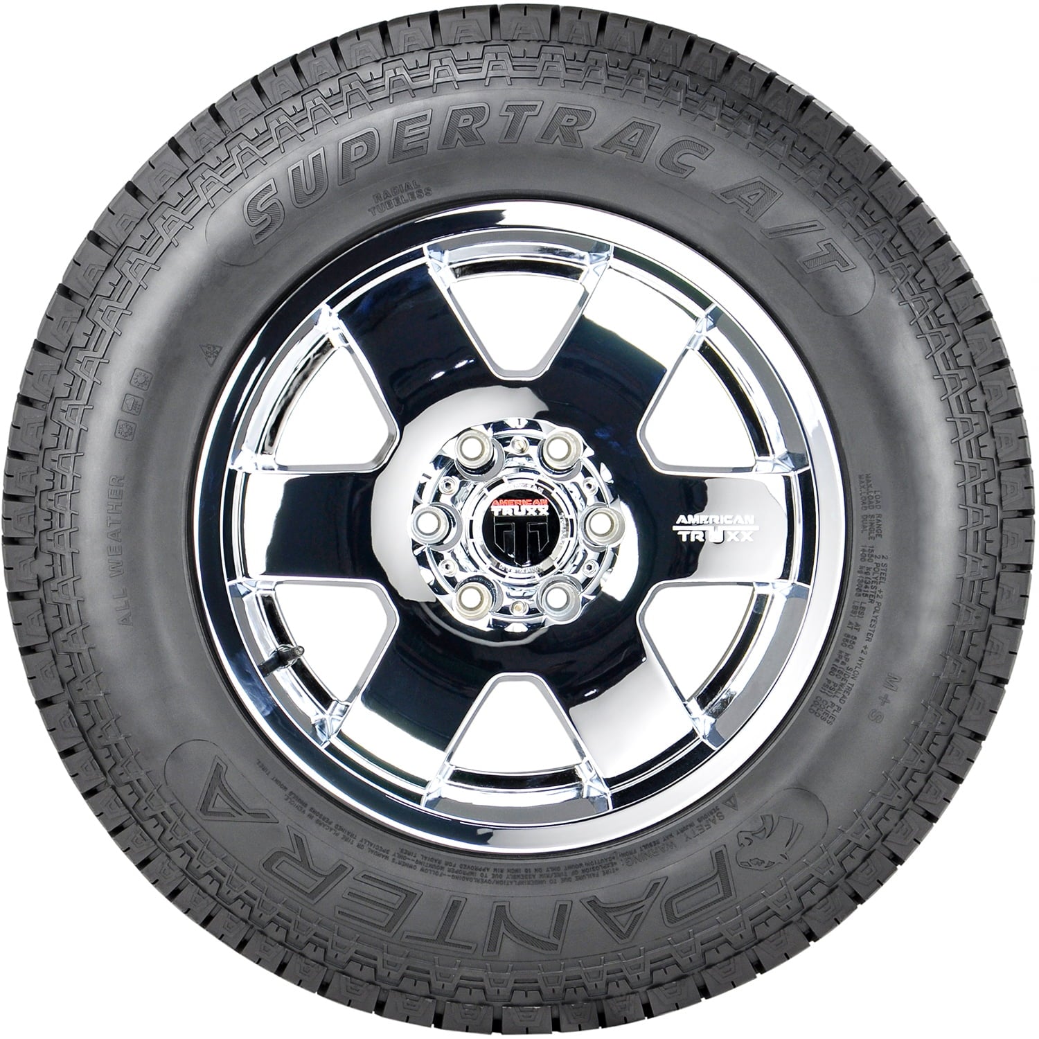 Pantera Supertrac A/T 275/65R18 123/120S E 10 Ply All Terrain Light Truck Tire