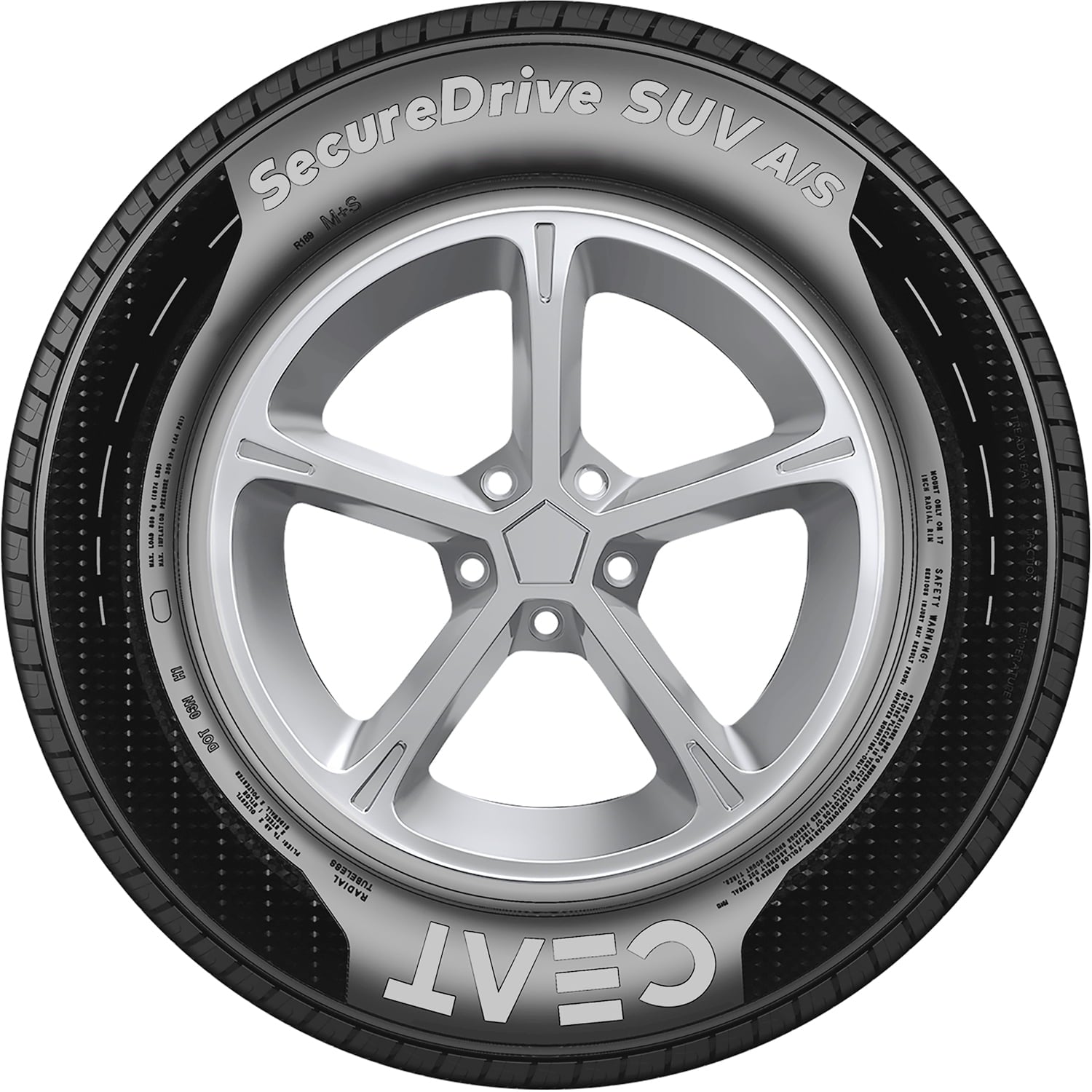 Ceat SecureDrive SUV A/S 235/50R19 103H Performance a/s All Season Tire