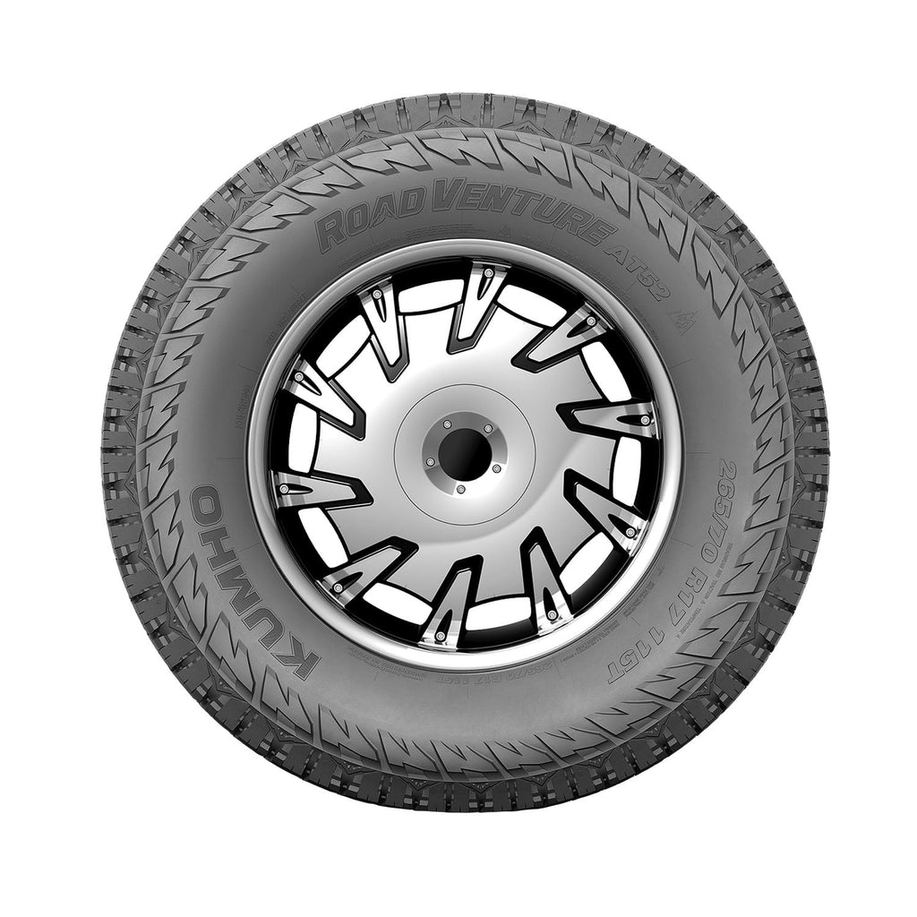 Kumho Tire Kumho Road Venture AT52 LT285/60R20/10 125/122S BW All Terrain Tire