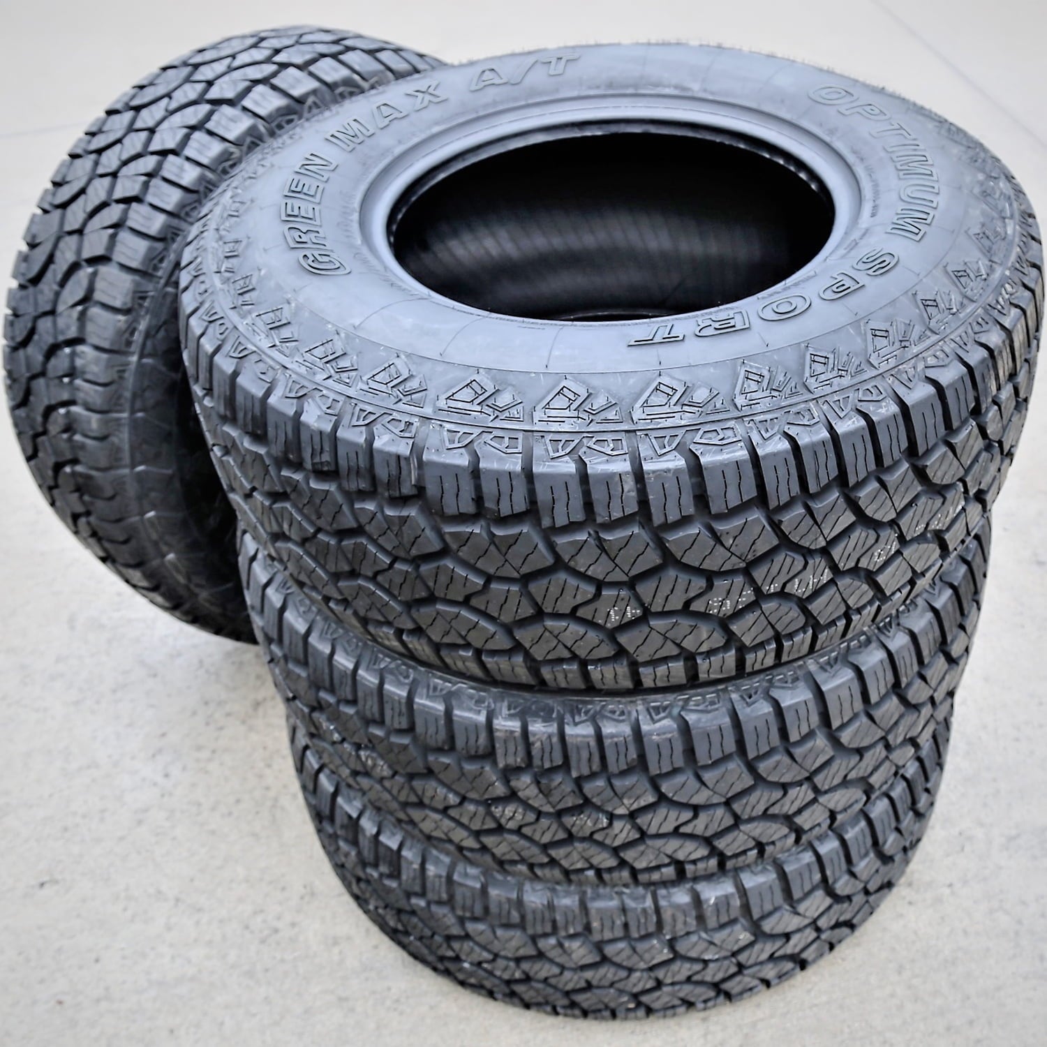 Green Max Optimum Sport A/T 215/85R16 115/112Q E 10 Ply All Terrain Light Truck Tire