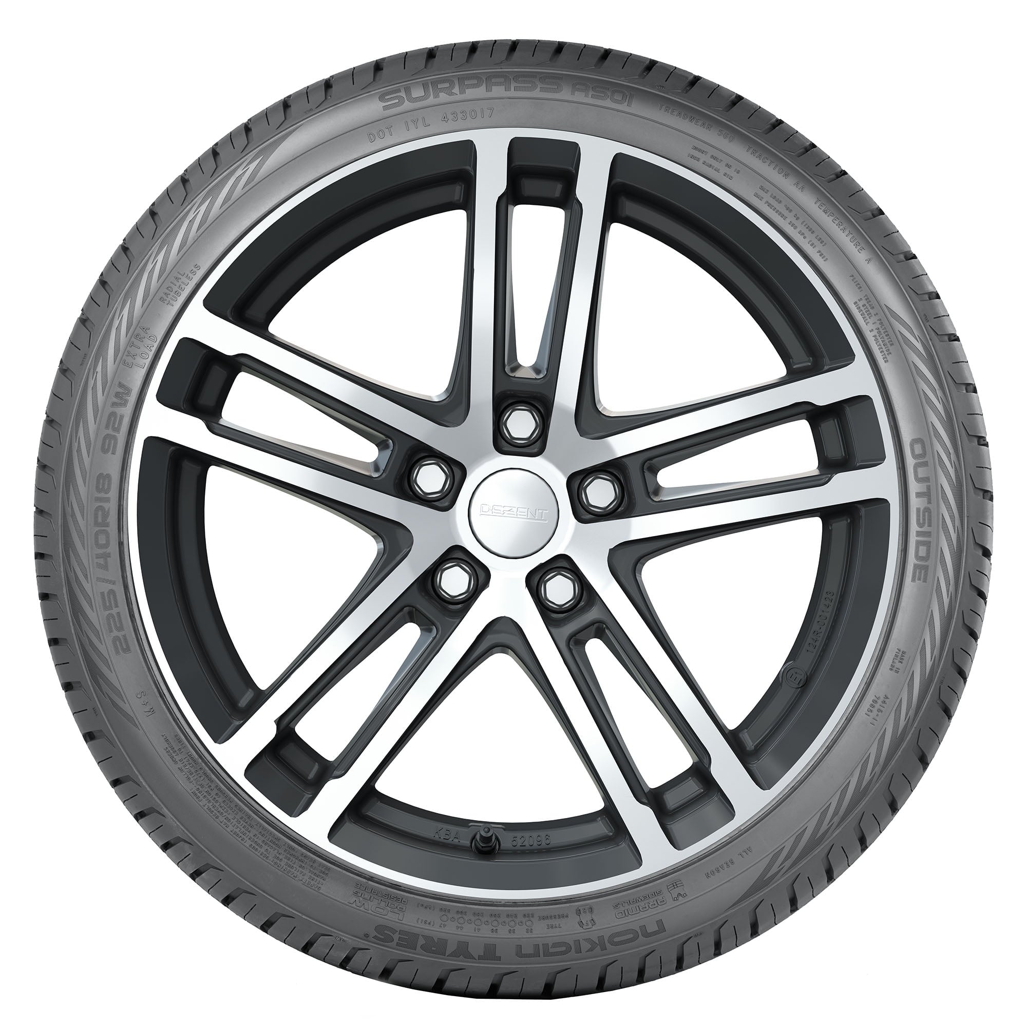 Nokian Surpass AS01 All Season 215/55R16 97W XL Passenger Tire