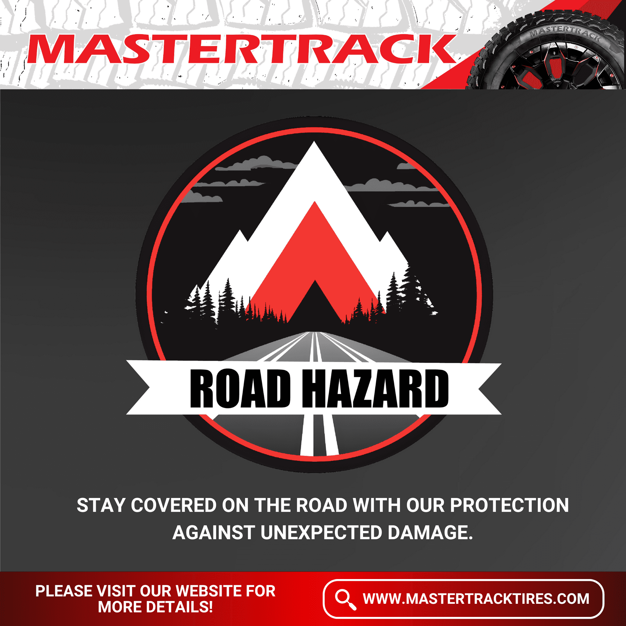 Mastertrack M-TRAC GT High Performance 255/30ZR20 92W XL A/S Passenger Tire 255/30/20 (Tire Only)