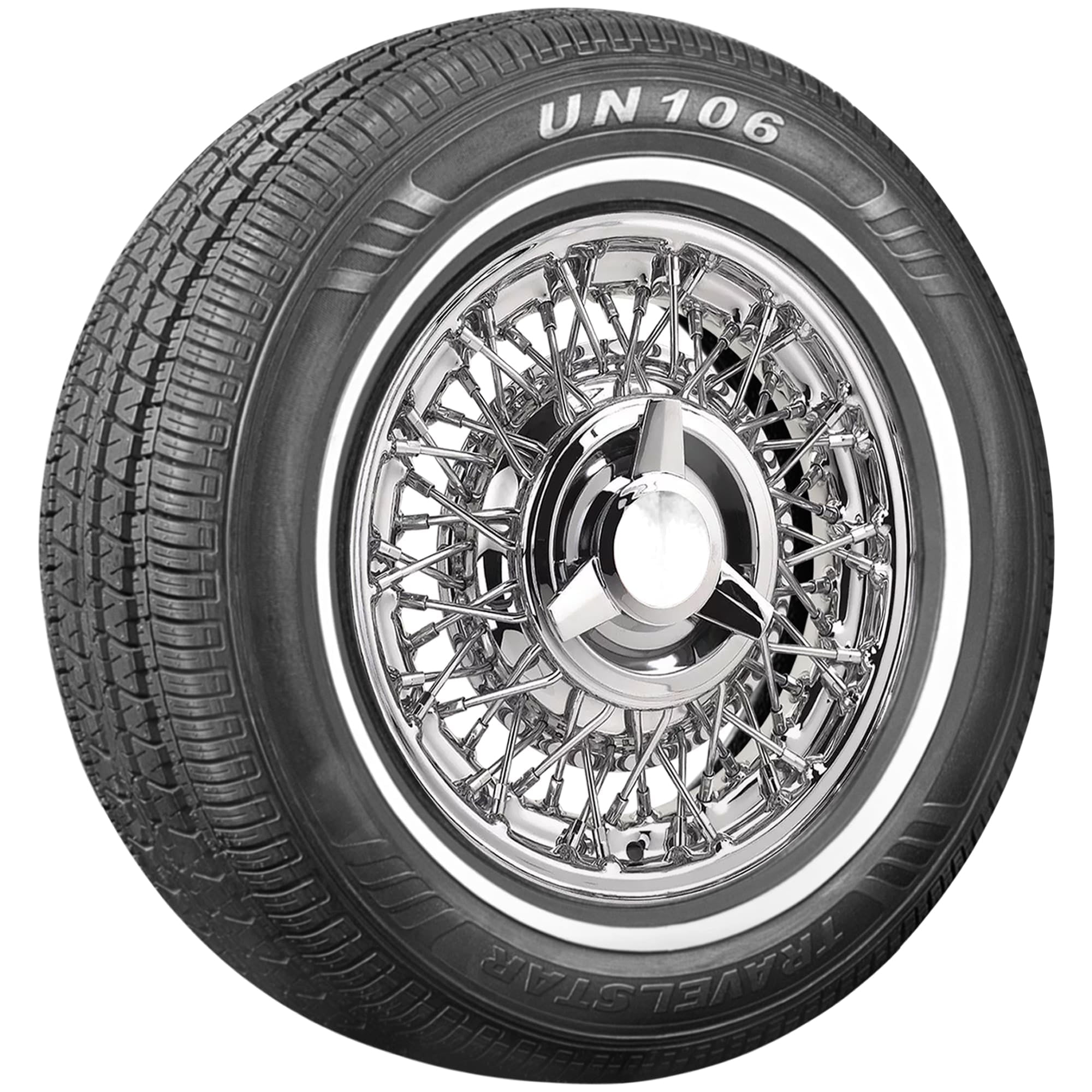 Travelstar UN106 All Season 235/75R15 235/75/15 105S Passenger Tire White Wall 18mm(No Rim)
