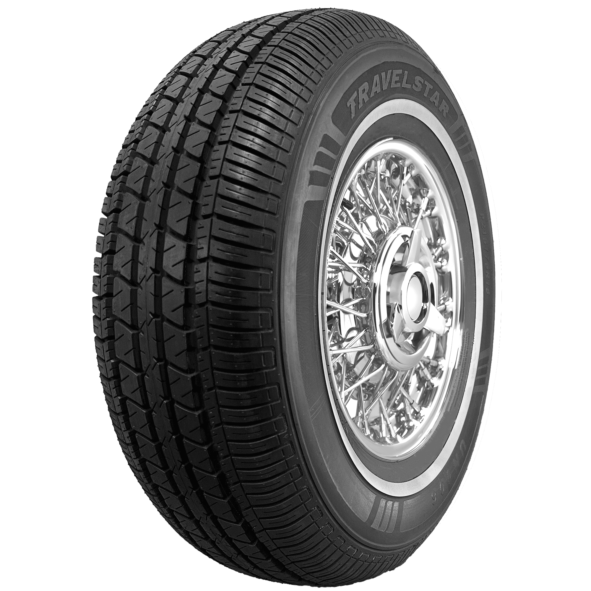Travelstar UN106 All Season 205/70R15 205/70/15 96T Passenger Tire White Wall 18mm(No Rim)