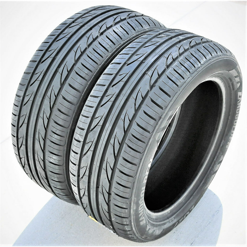 Pair of 2 (TWO) Landgolden LG27 225/40R18 ZR 92W XL A/S All Season Tires Fits: 2014-15 Honda Civic Si, 2013 Toyota Corolla LE