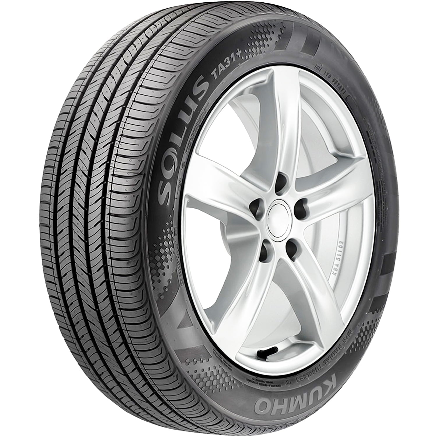 Kumho Tire Kumho Solus TA31+ 195/65R15 91H Performance a/s All Season Tire