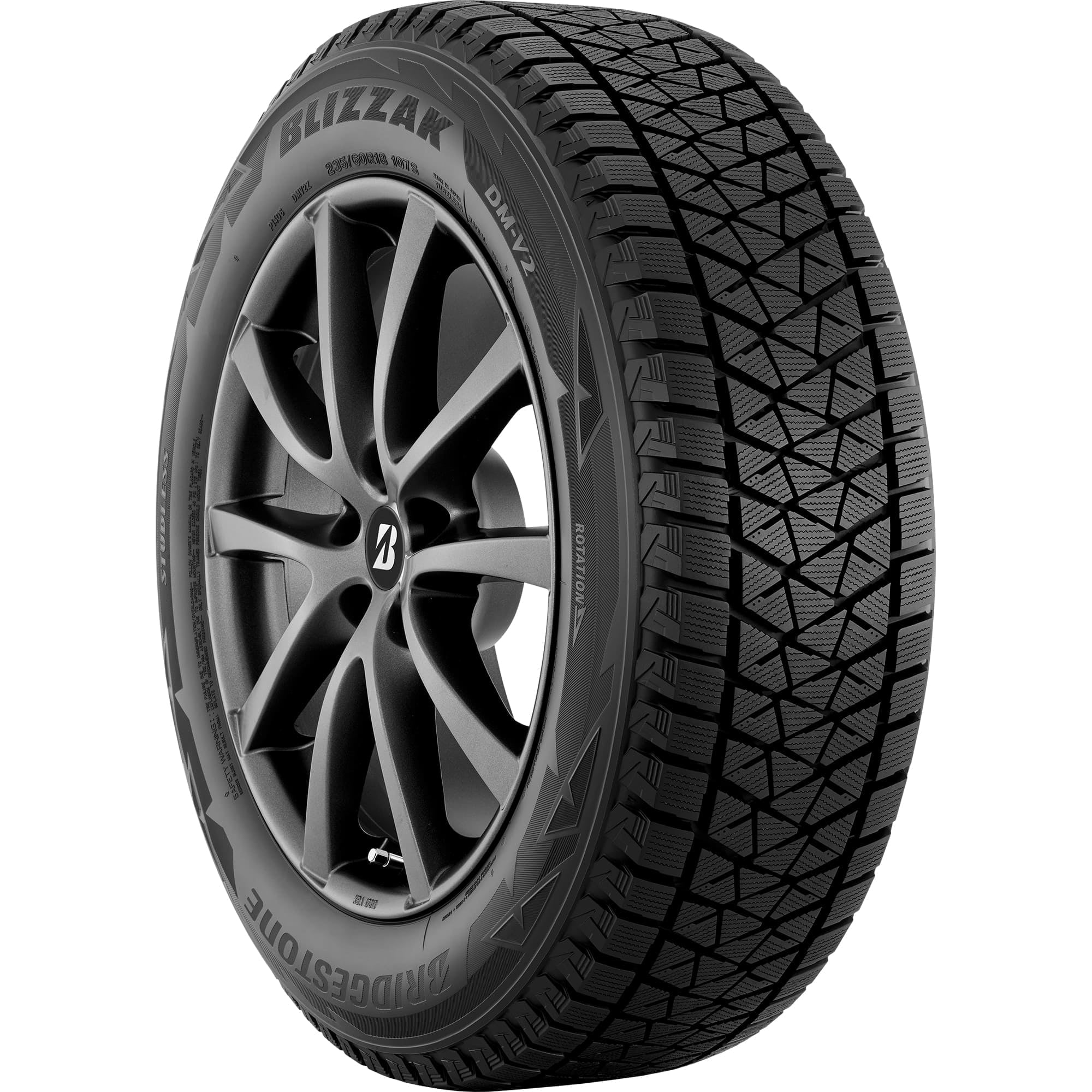 Bridgestone Blizzak DM-V2 Winter 255/55R19 111T XL Light Truck Tire