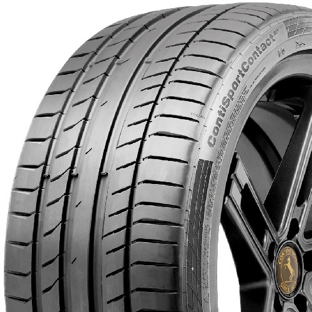 CONTINENTAL CONTISPORTCONTACT 5P P255/35R19 96Y BSW SUMMER TIRE Fits: 2013 Audi A4 Quattro Premium Plus, 2009-14 Audi A4 Base