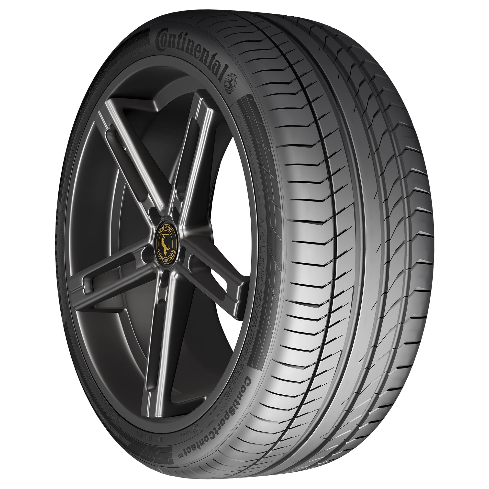 CONTINENTAL CONTISPORTCONTACT 5P P255/35R19 96Y BSW SUMMER TIRE Fits: 2013 Audi A4 Quattro Premium Plus, 2009-14 Audi A4 Base