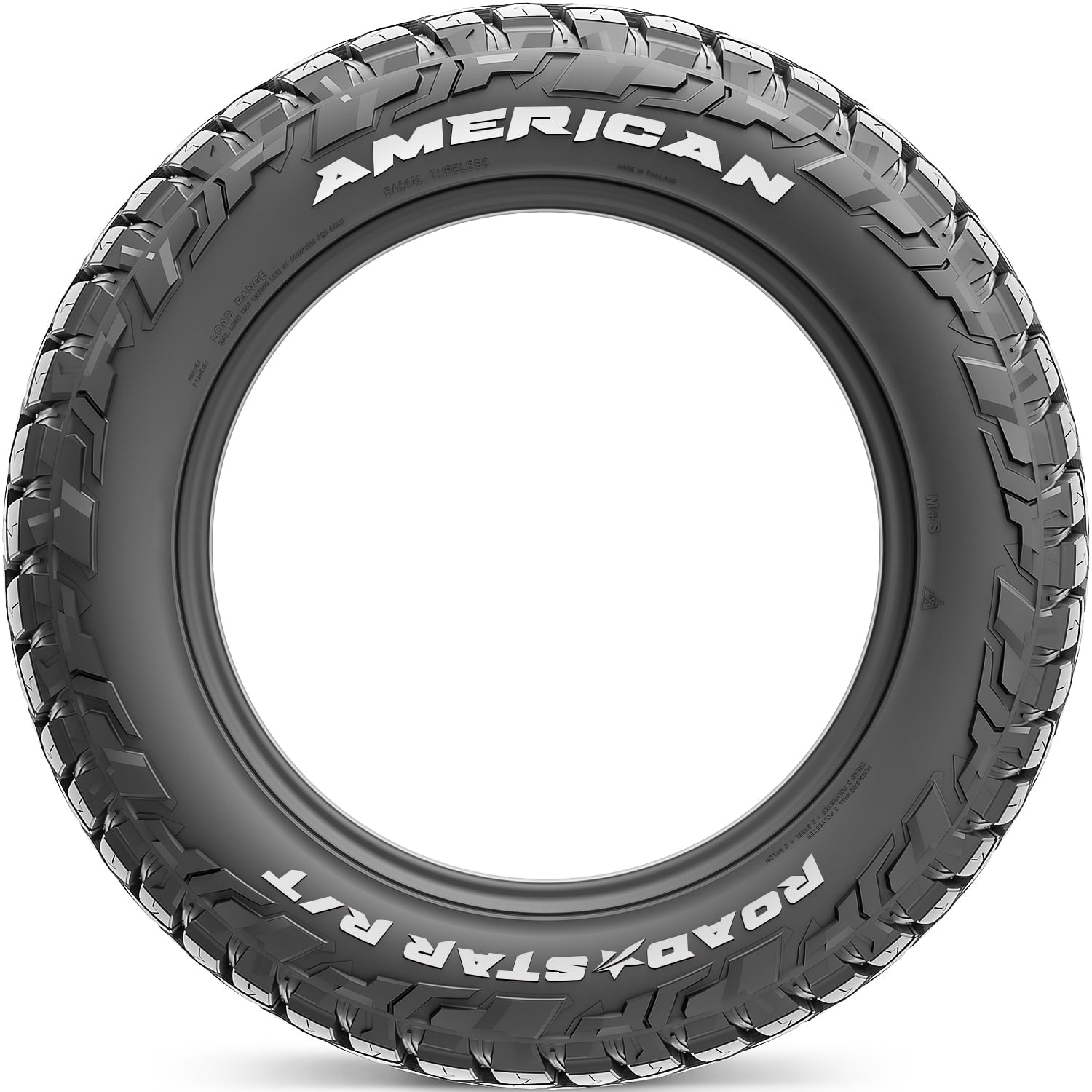 American Roadstar R/T 265/65R17 116T XL Rugged Terrain Tire
