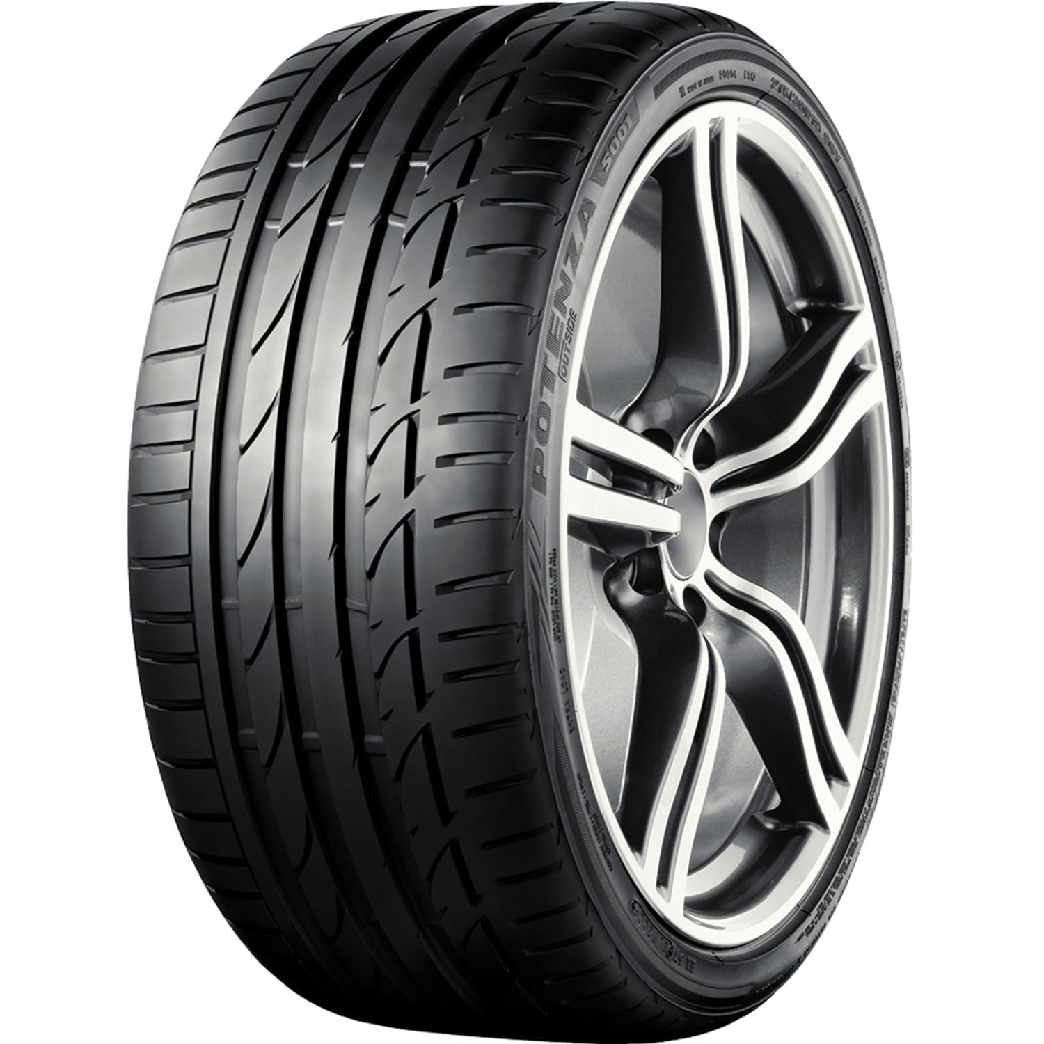 Bridgestone Potenza S001 RFT UHP Summer 225/35R19 88Y XL Passenger Tire