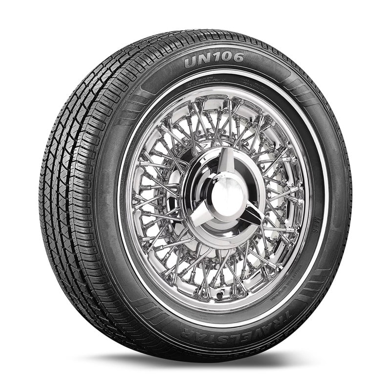 Travelstar UN106 225/60R17 99T All Season Passenger Tire 225/60/17 Narrow White Stripe 9mm(Tire Only)