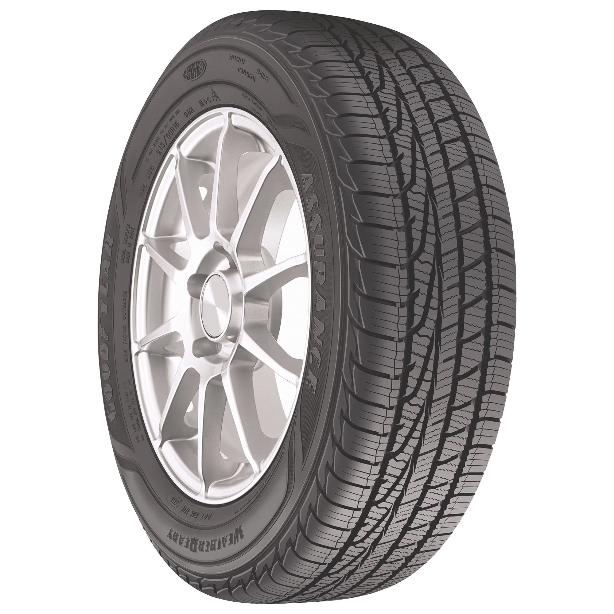 Goodyear Assurance WeatherReady All Weather 205/60R16 92V Passenger Tire