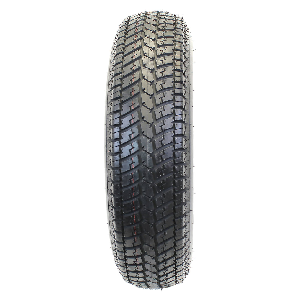 eCustomrim 2-Pack Trailer Tire Rim ST205/75D15 Load C 15 Inch 5 Lug Black Wheel