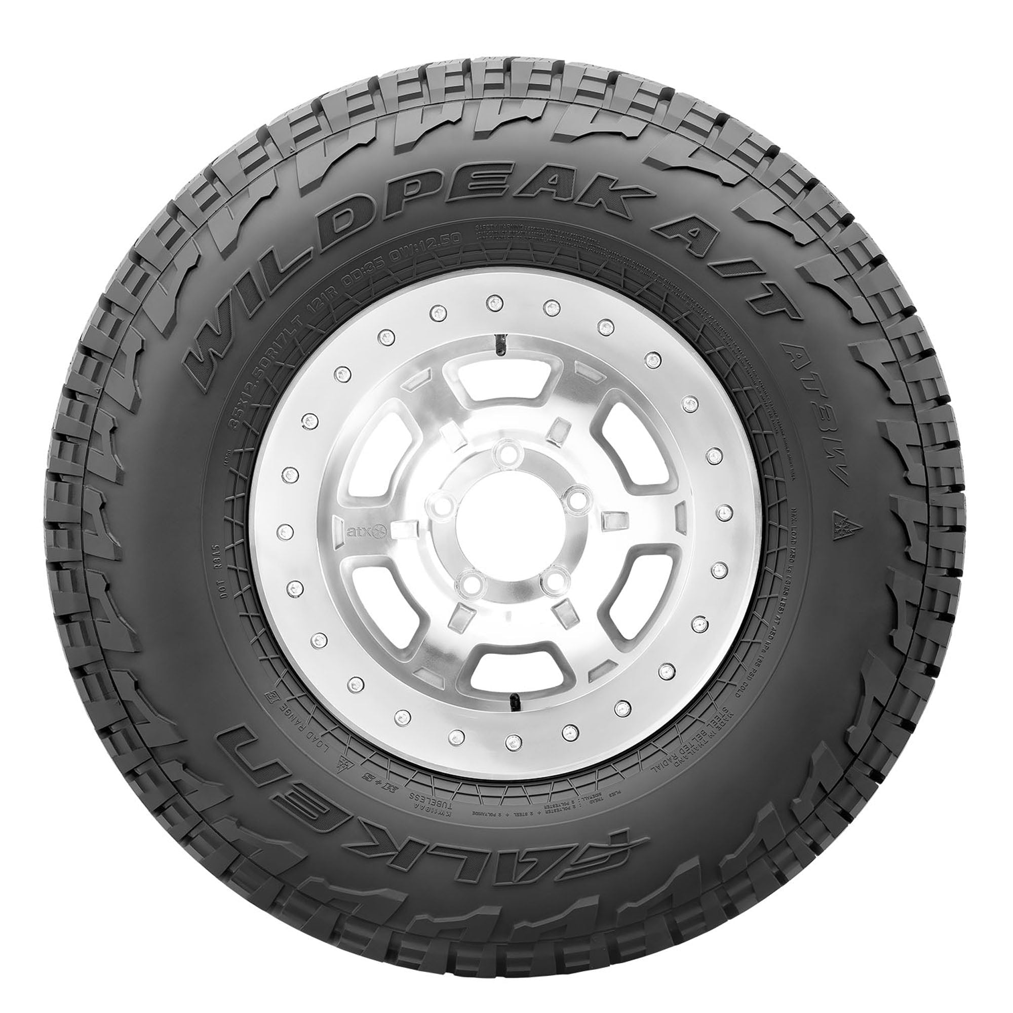 Falken Wildpeak A/T3W All Terrain LT37X12.50R17 128R E Light Truck Tire