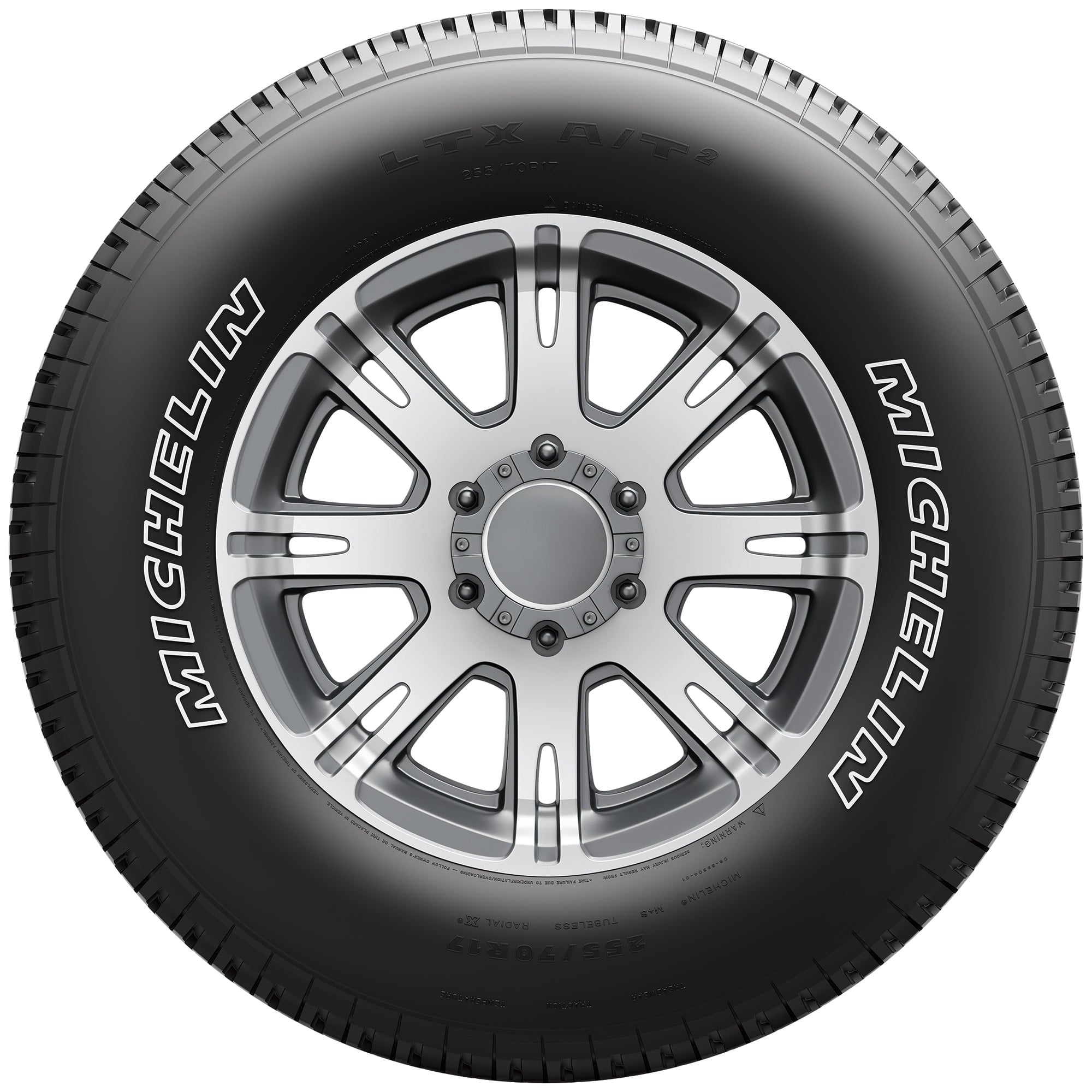 Michelin LTX A/T2 All-Season LT285/55R20/E 122/119R LRE Tire