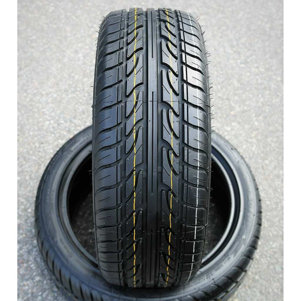 Pair of 2 (TWO) Haida Racing HD921 195/45R16 84V XL Performance Tires Fits: 2012 Fiat 500 Abarth, 2013-18 Fiat 500 Abarth Cabrio