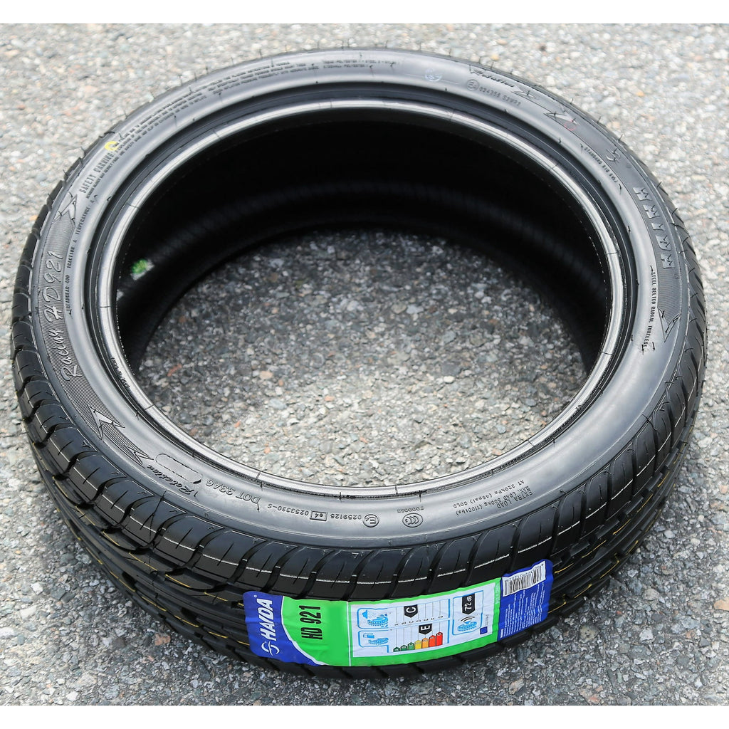 Pair of 2 (TWO) Haida Racing HD921 195/45R16 84V XL Performance Tires Fits: 2012 Fiat 500 Abarth, 2013-18 Fiat 500 Abarth Cabrio