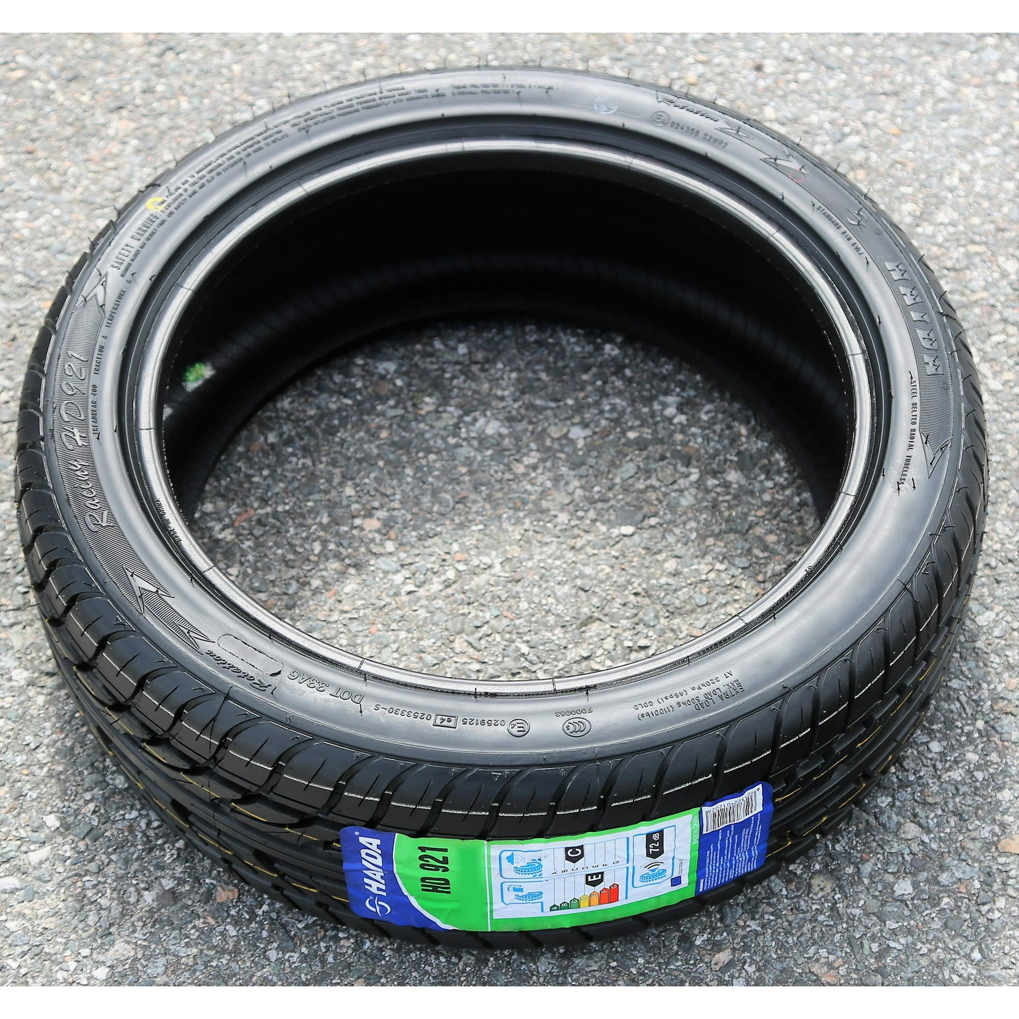Pair of 2 (TWO) Haida Racing HD921 195/45R16 84V XL Performance Tires Fits: 2012 Fiat 500 Abarth, 2013-18 Fiat 500 Abarth Cabrio